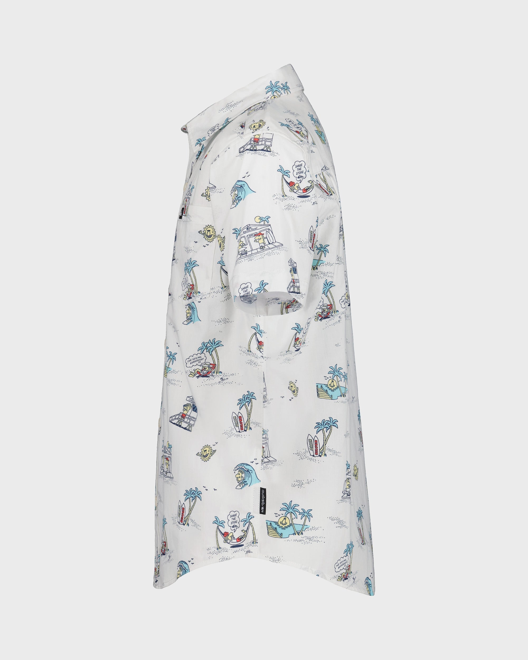 Boys Surf Doodle Classic Short Sleeve
