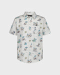 Little Boys Surf Doodle Classic Short Sleeve