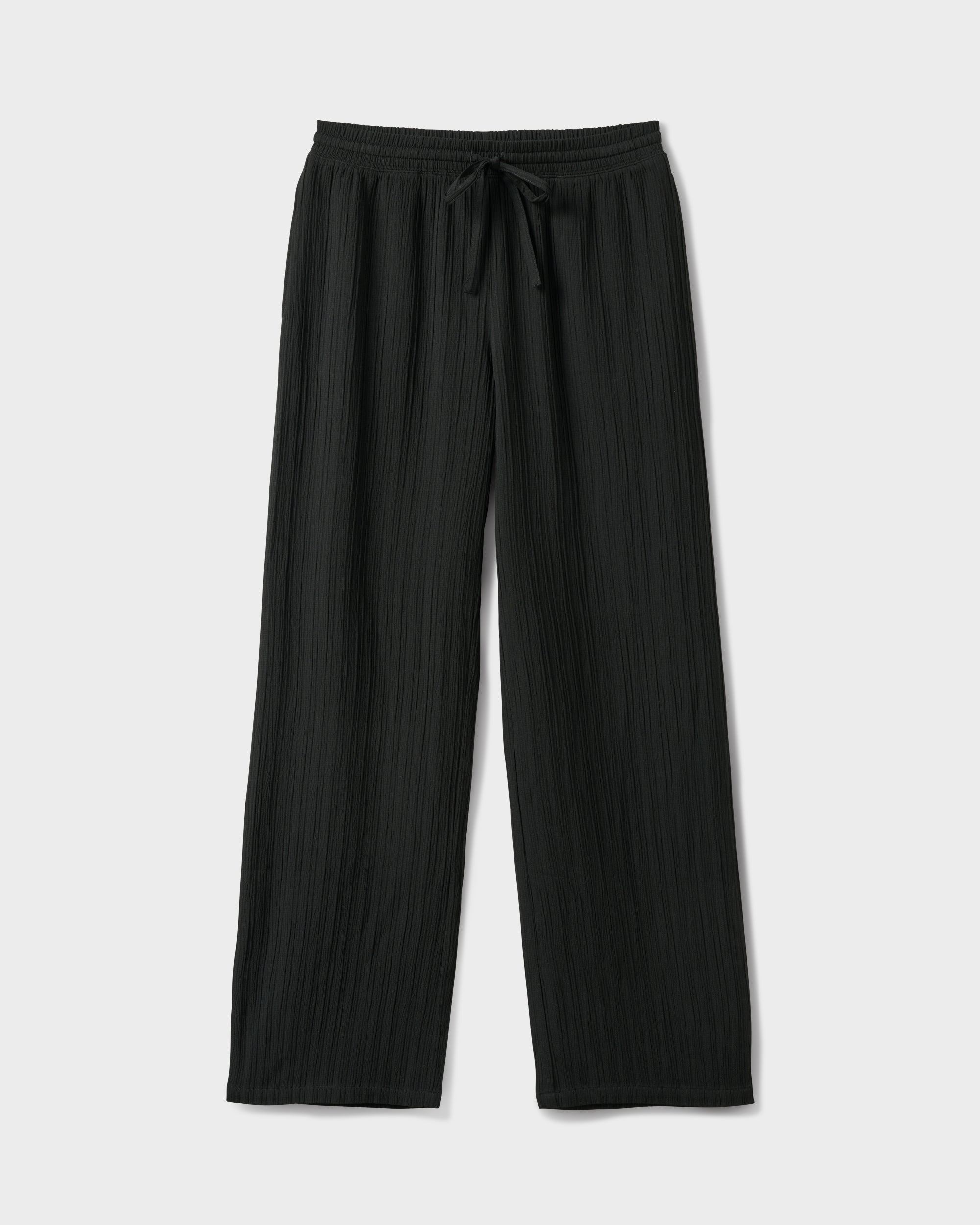 Oceanview Textured Solid Pant W/ Drawstring