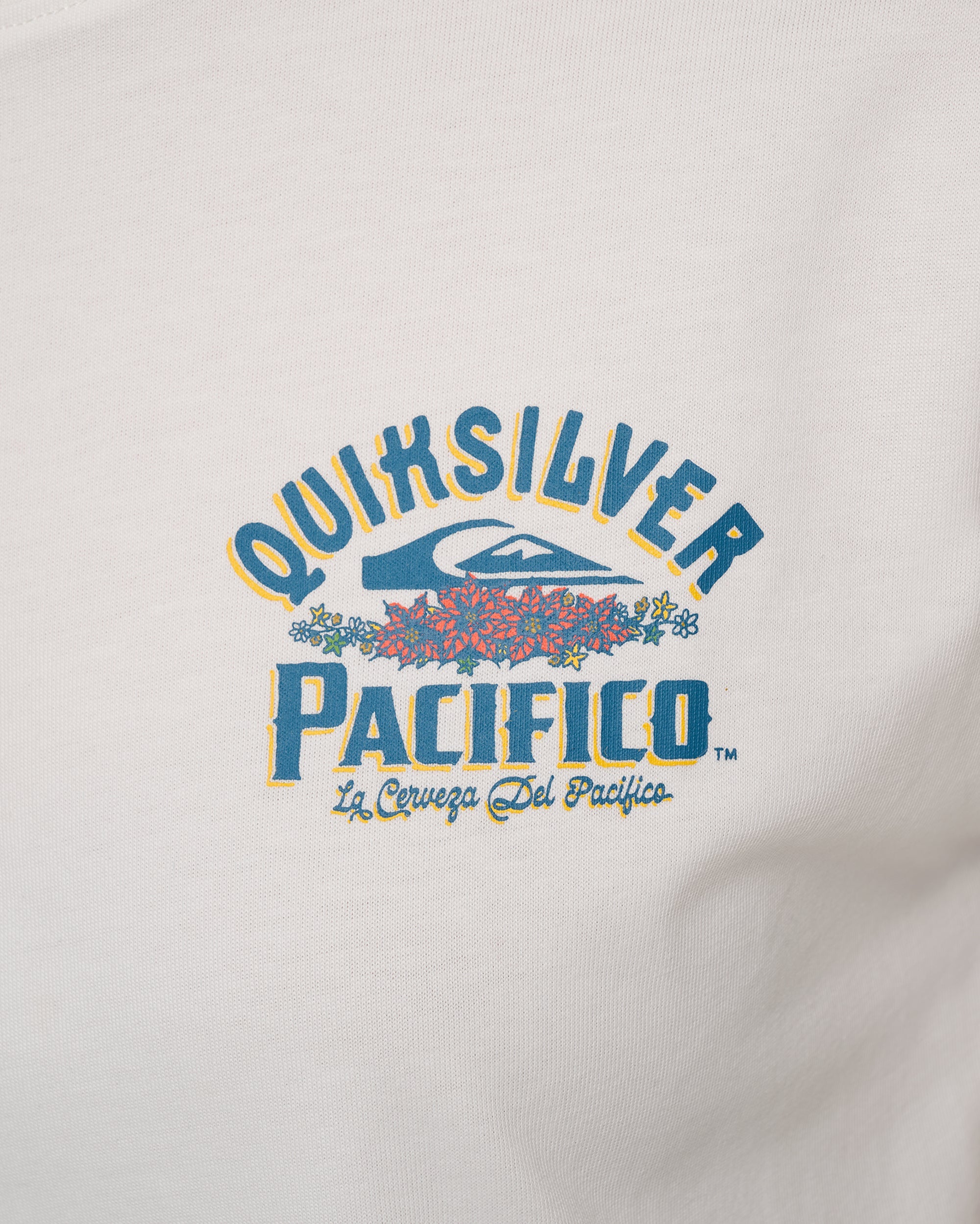 Quiksilver X Pacifico Sign Lock Cropped Boyfriend T-Shirt
