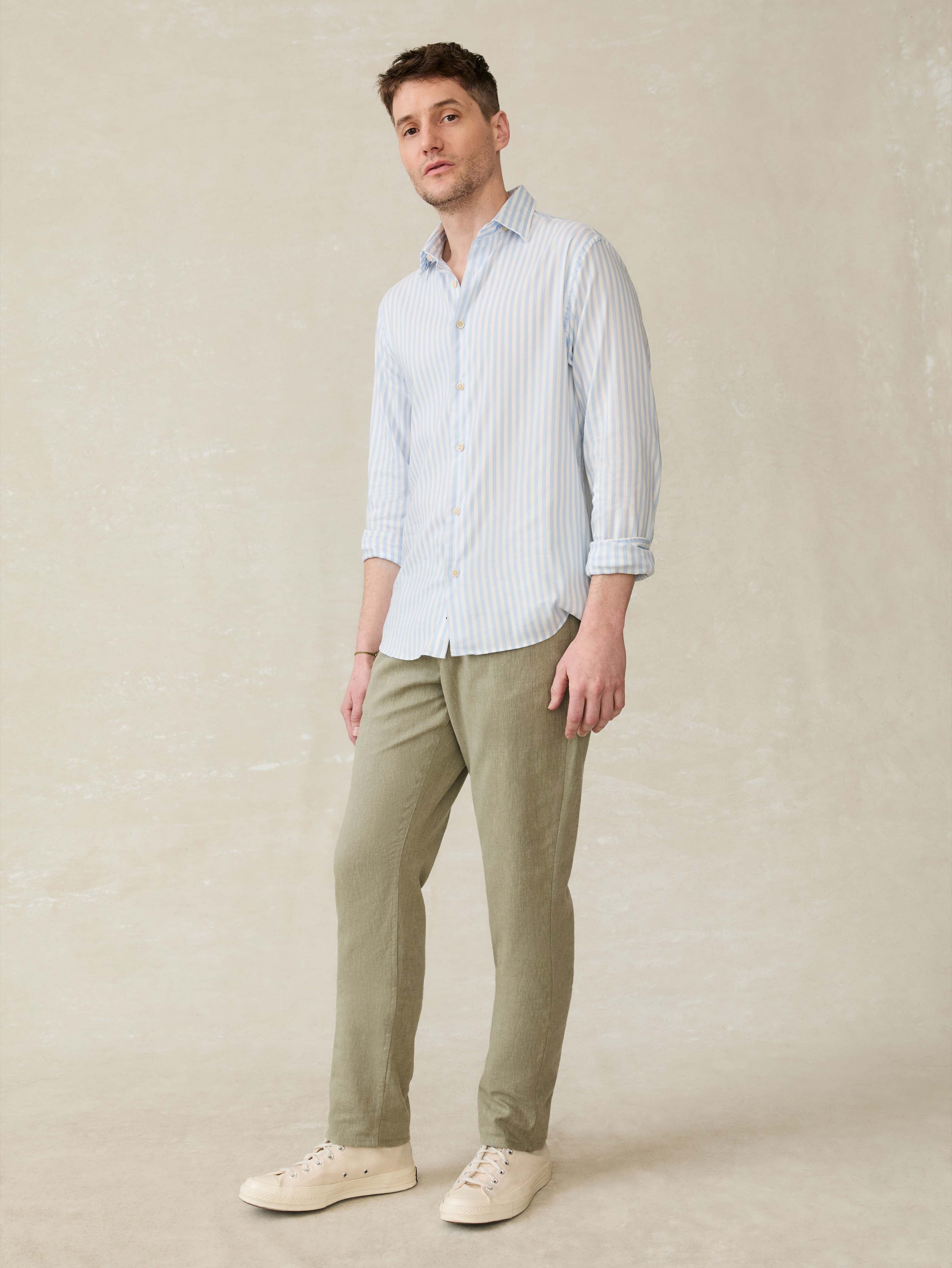 Movement™ Monterey Shirt - Blue Cape Stripe