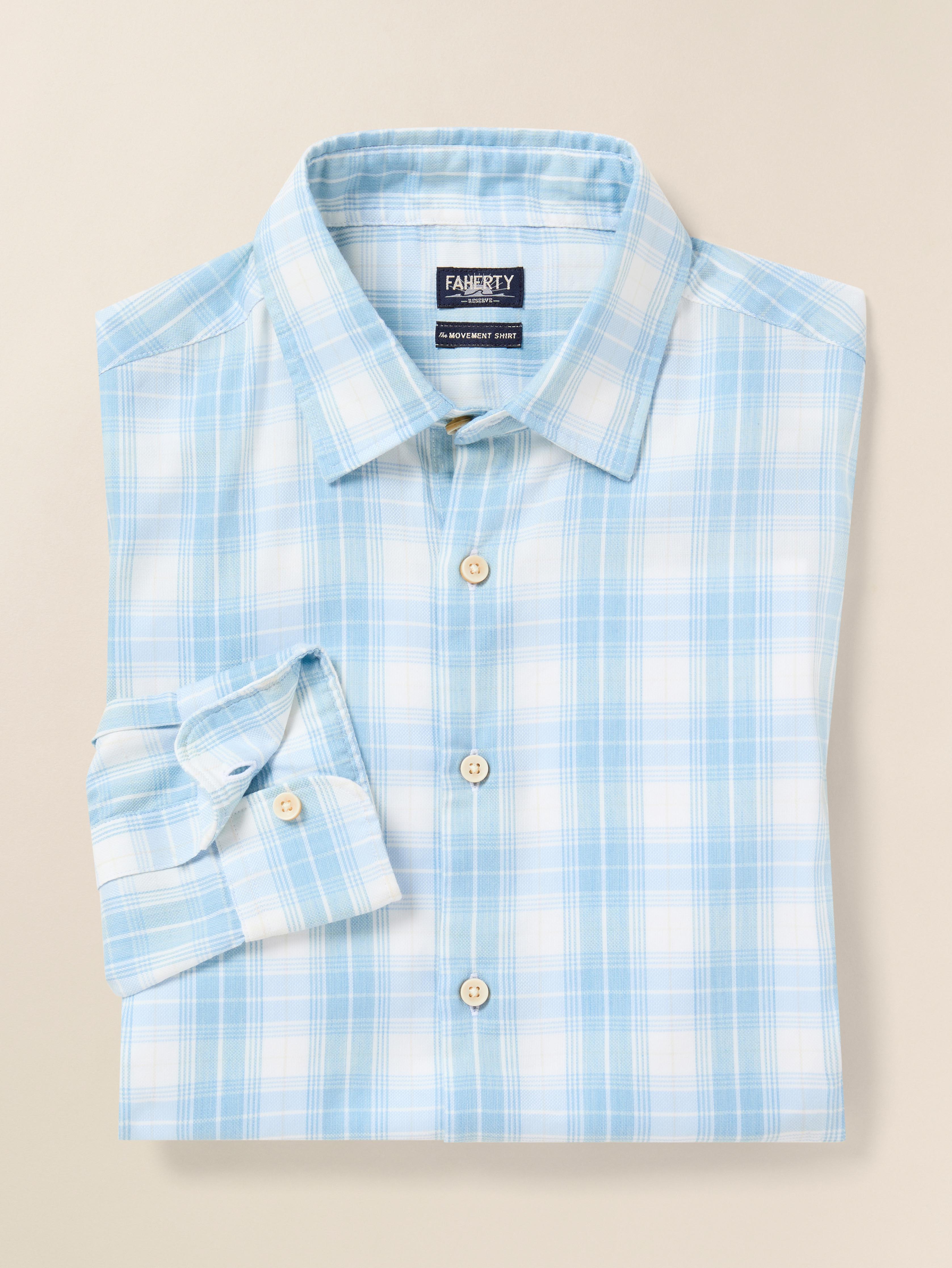 Movement™ Monterey Shirt - Summer Sky Plaid