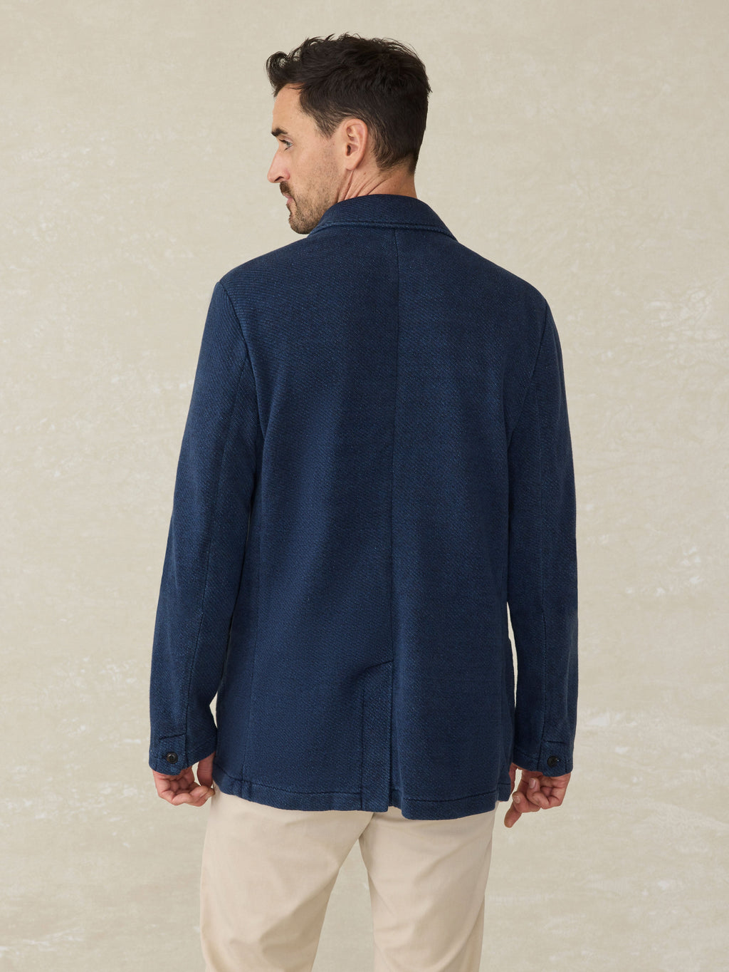 Inlet Knit Blazer (Tall) - Hendricks Indigo Wash