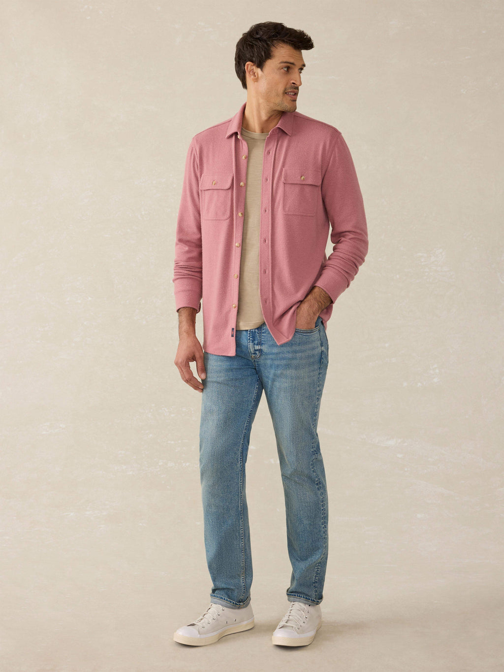 Legend™ Sweater Shirt - Sandstone Red Twill