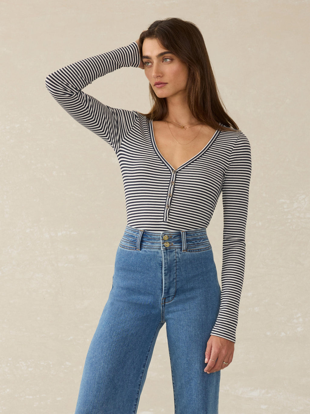 Freestyle Henley - Berkley Stripe