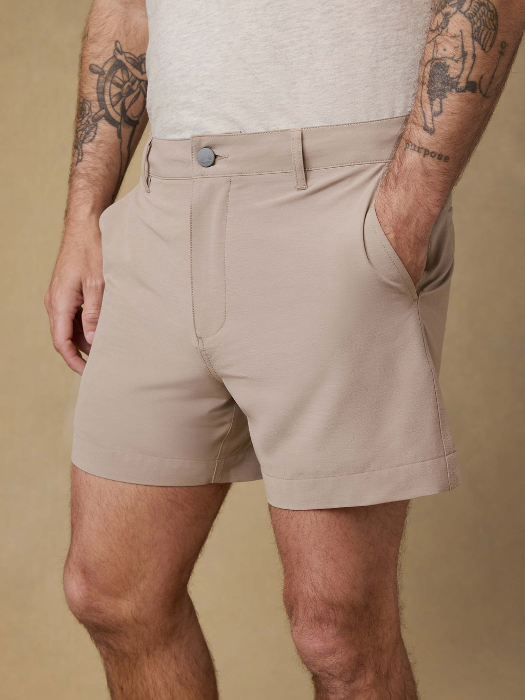 All Day™ Short (5") - Khaki