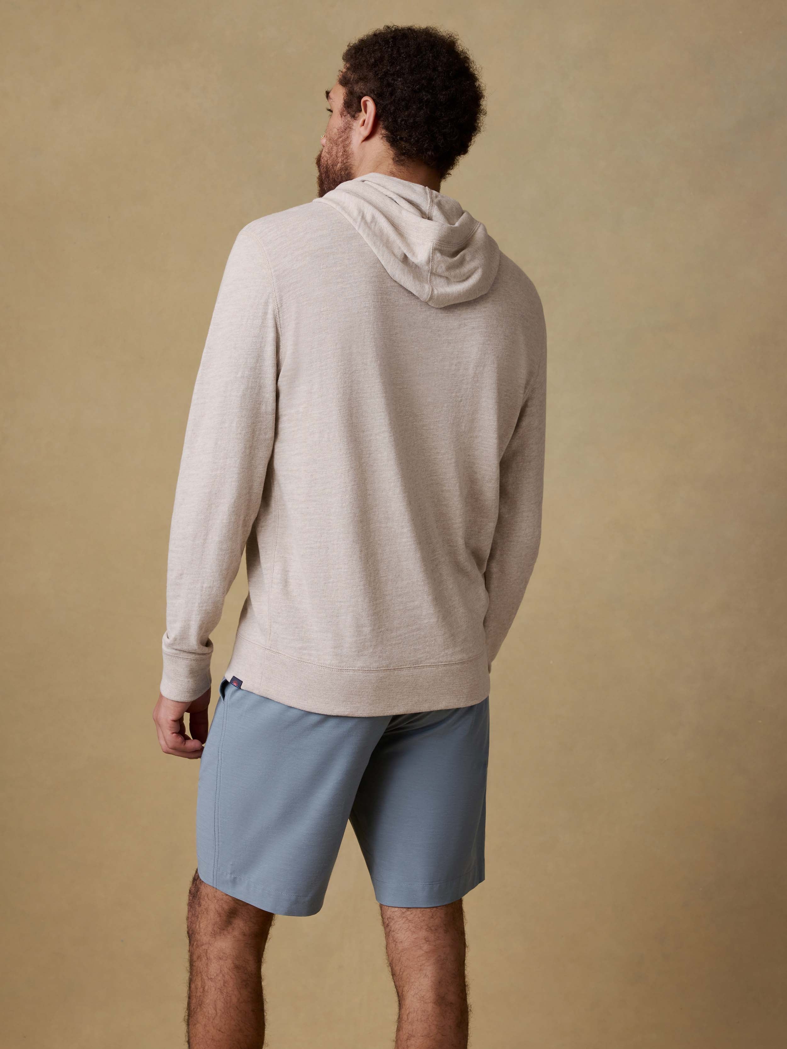 Sunwashed Organic Hoodie - Oat Plains Heather