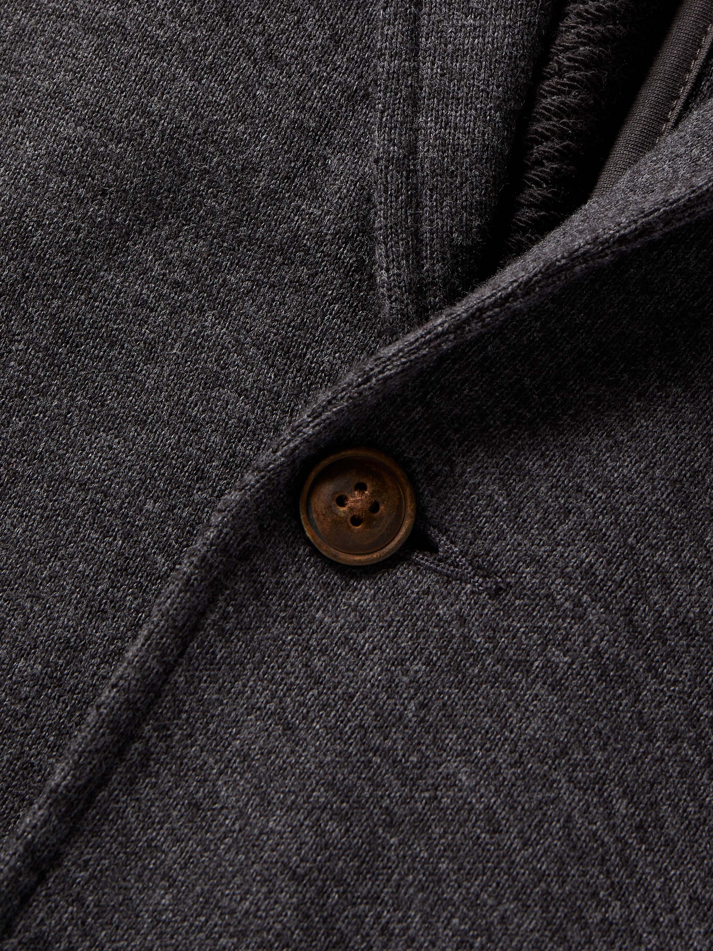 Inlet Knit Blazer (Tall) - Black Sky Melange