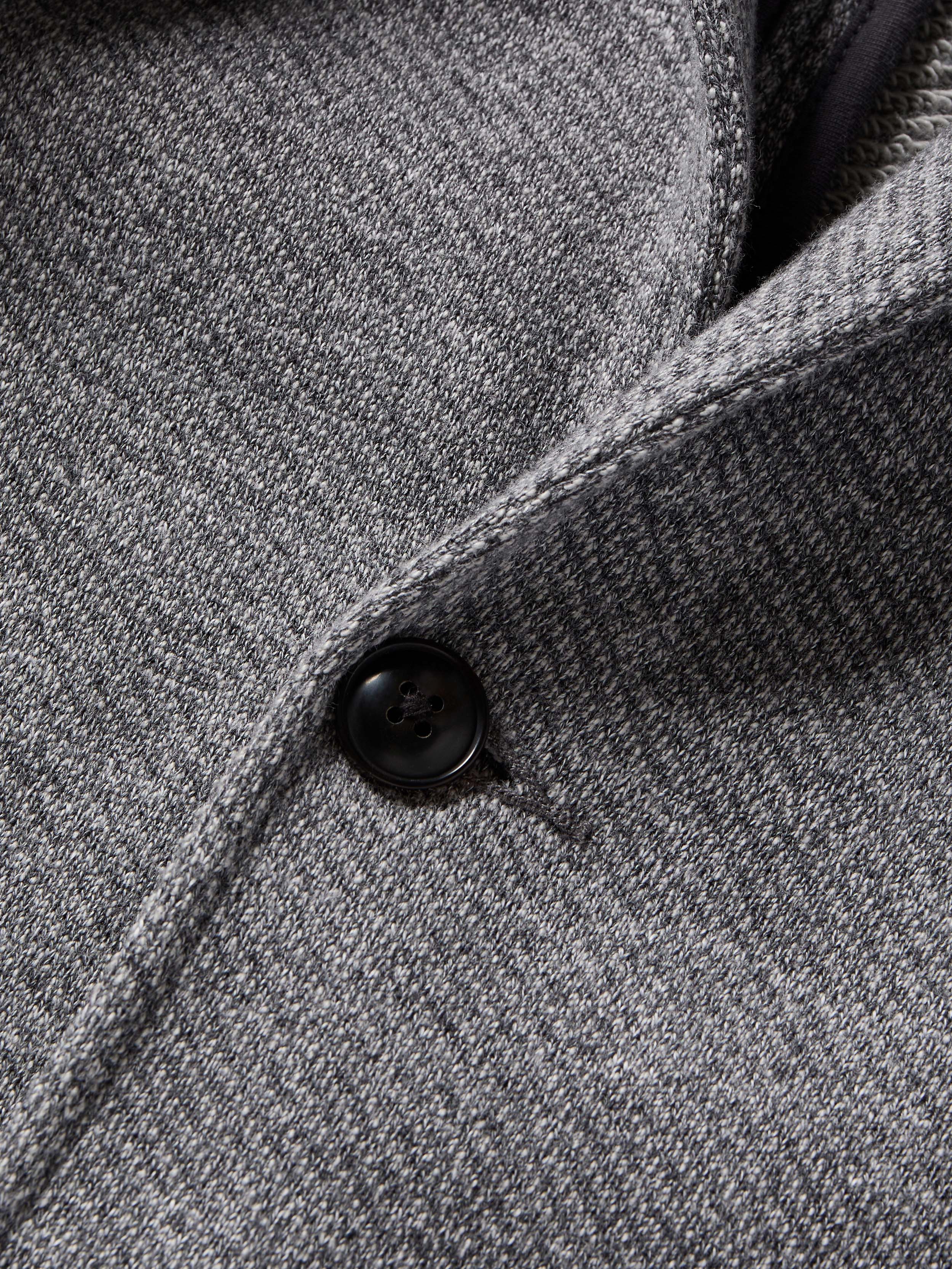 Inlet Knit Blazer (Tall) - Medium Grey Melange