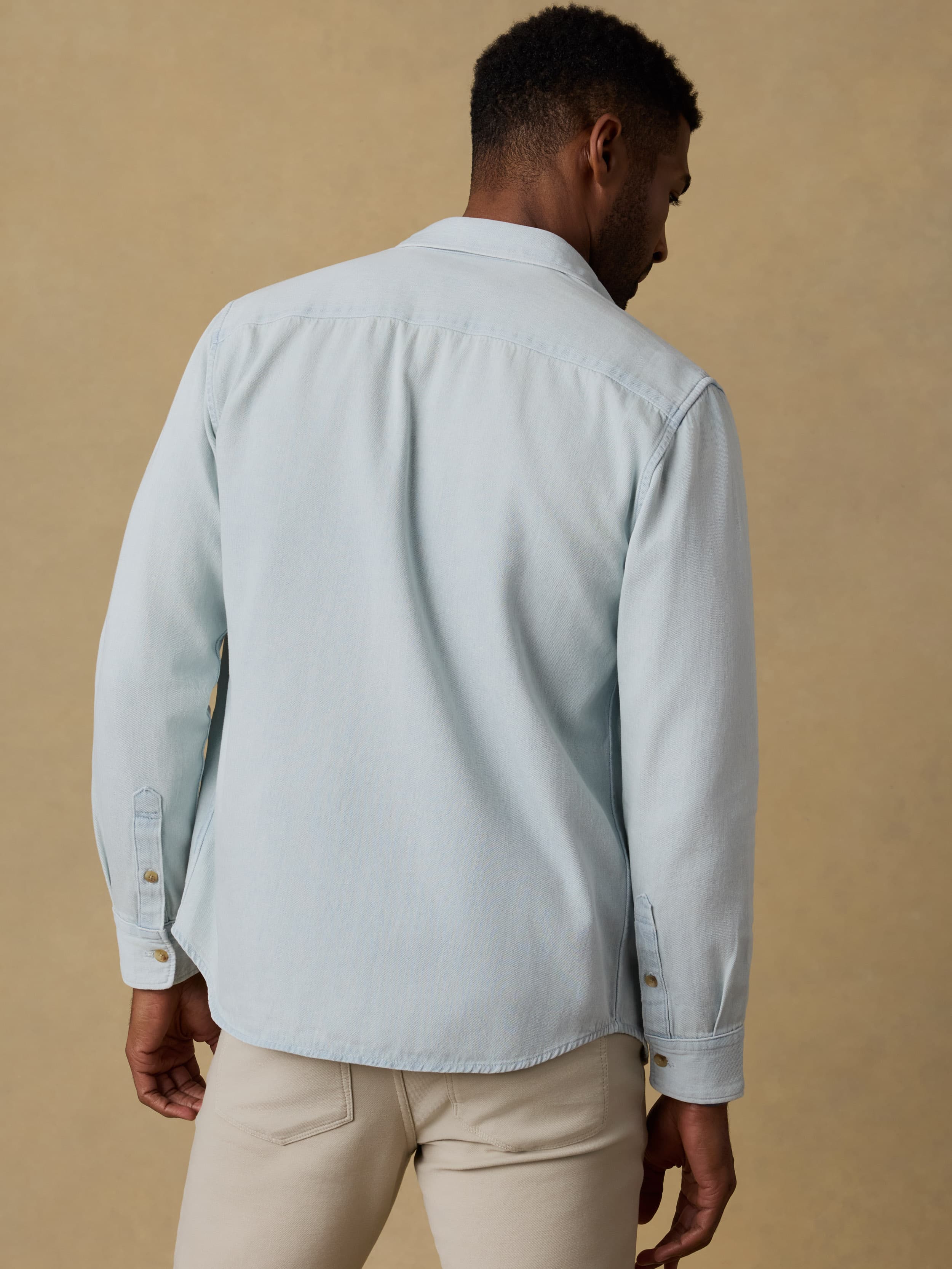 Original Cotton Denim Shirt - Rocky River Wash