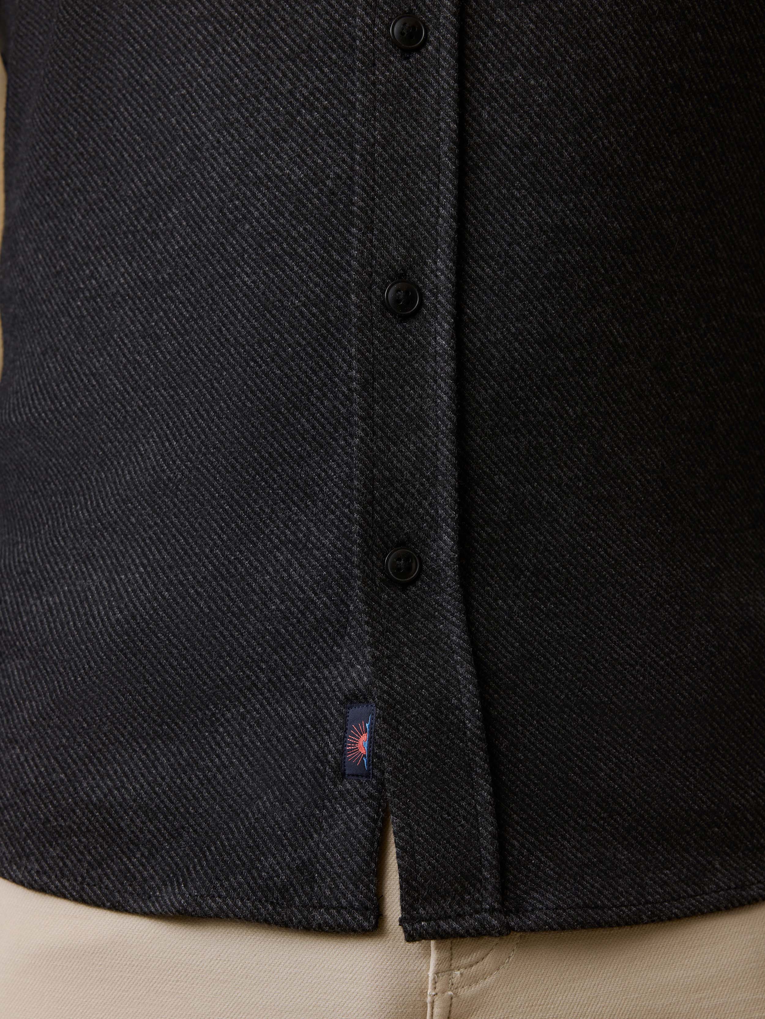 Legend™ Sweater Shirt (Single Pocket) - Heathered Black Twill