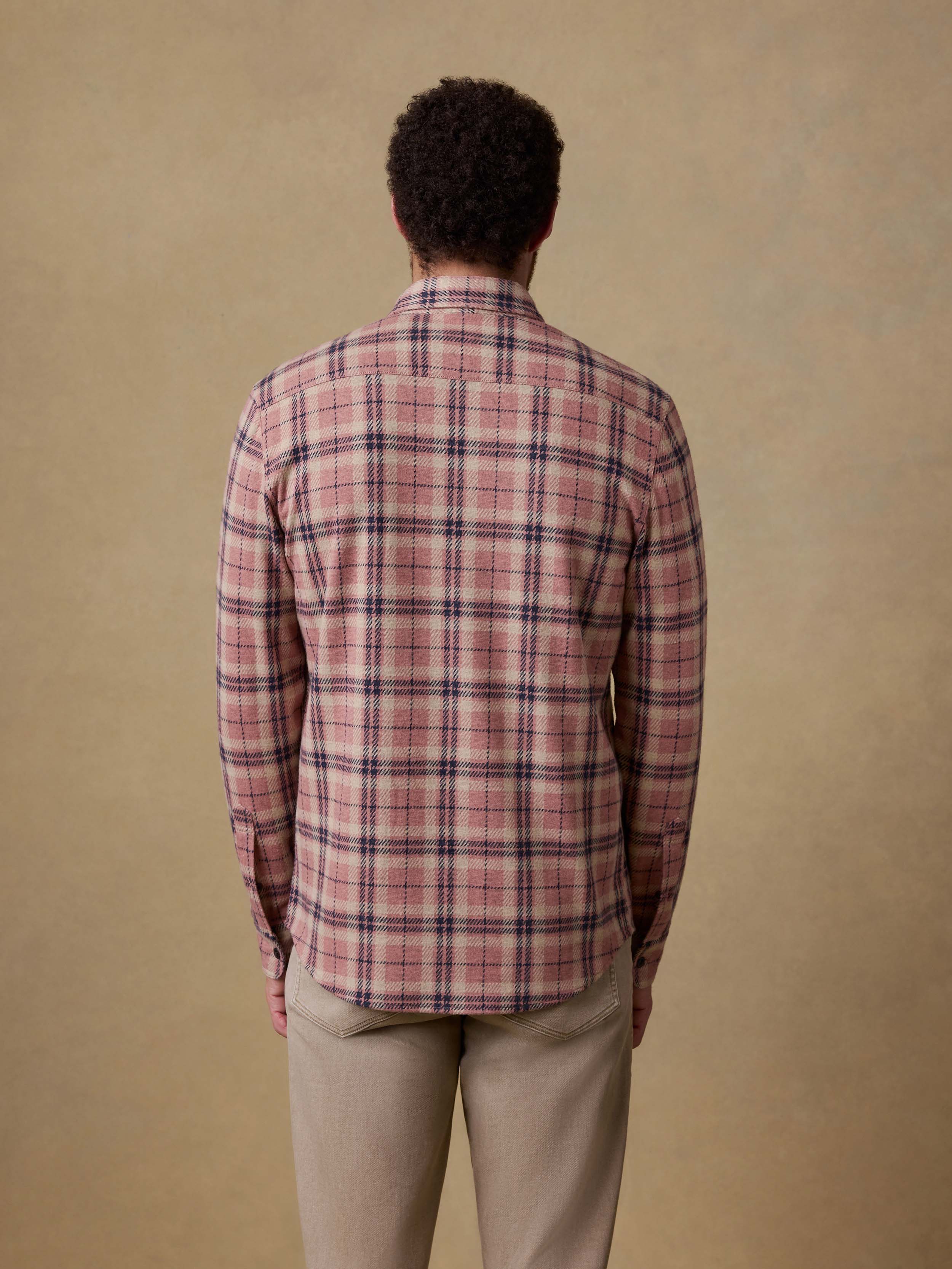 Legend™ Sweater Shirt (Single Pocket) - Sienna Night Plaid
