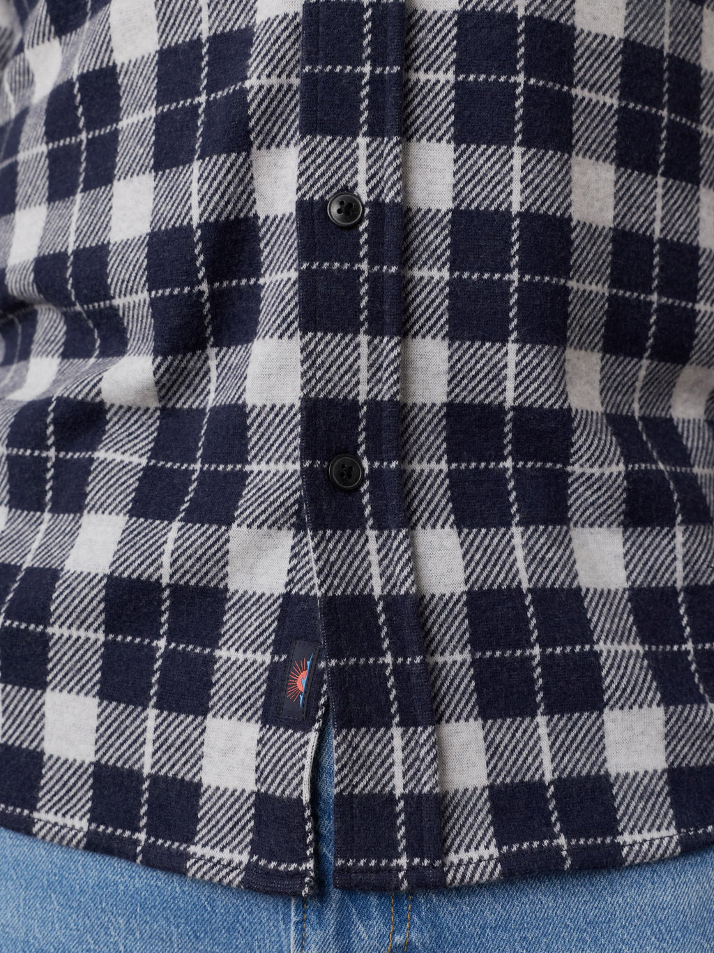 Legend™ Sweater Shirt (Single Pocket) - Midnight Lake Plaid