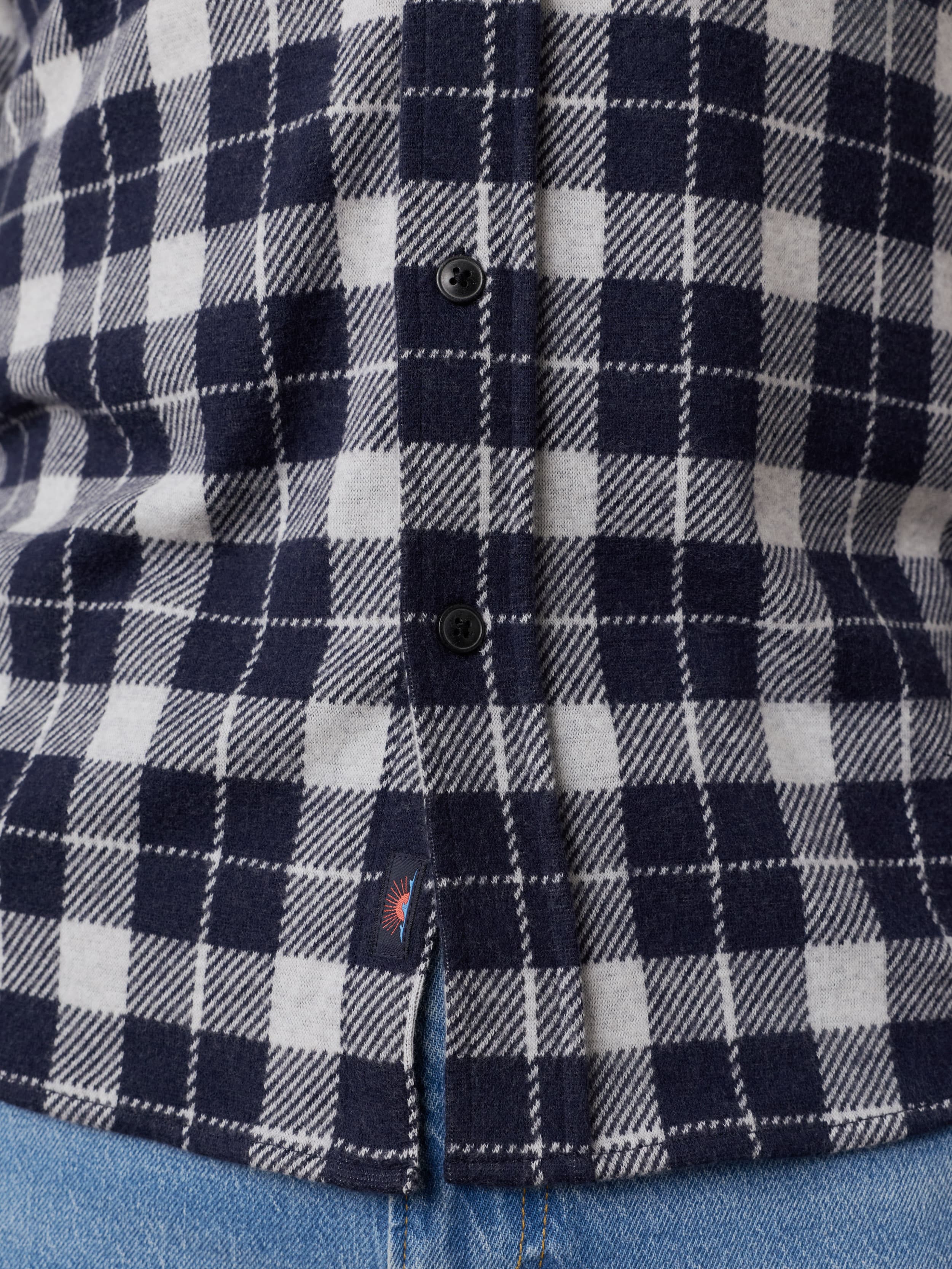Legend™ Sweater Shirt (Single Pocket) - Midnight Lake Plaid