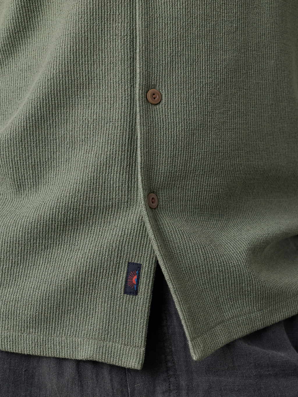 Short-Sleeve Oasis Camp Shirt - Faded Spruce