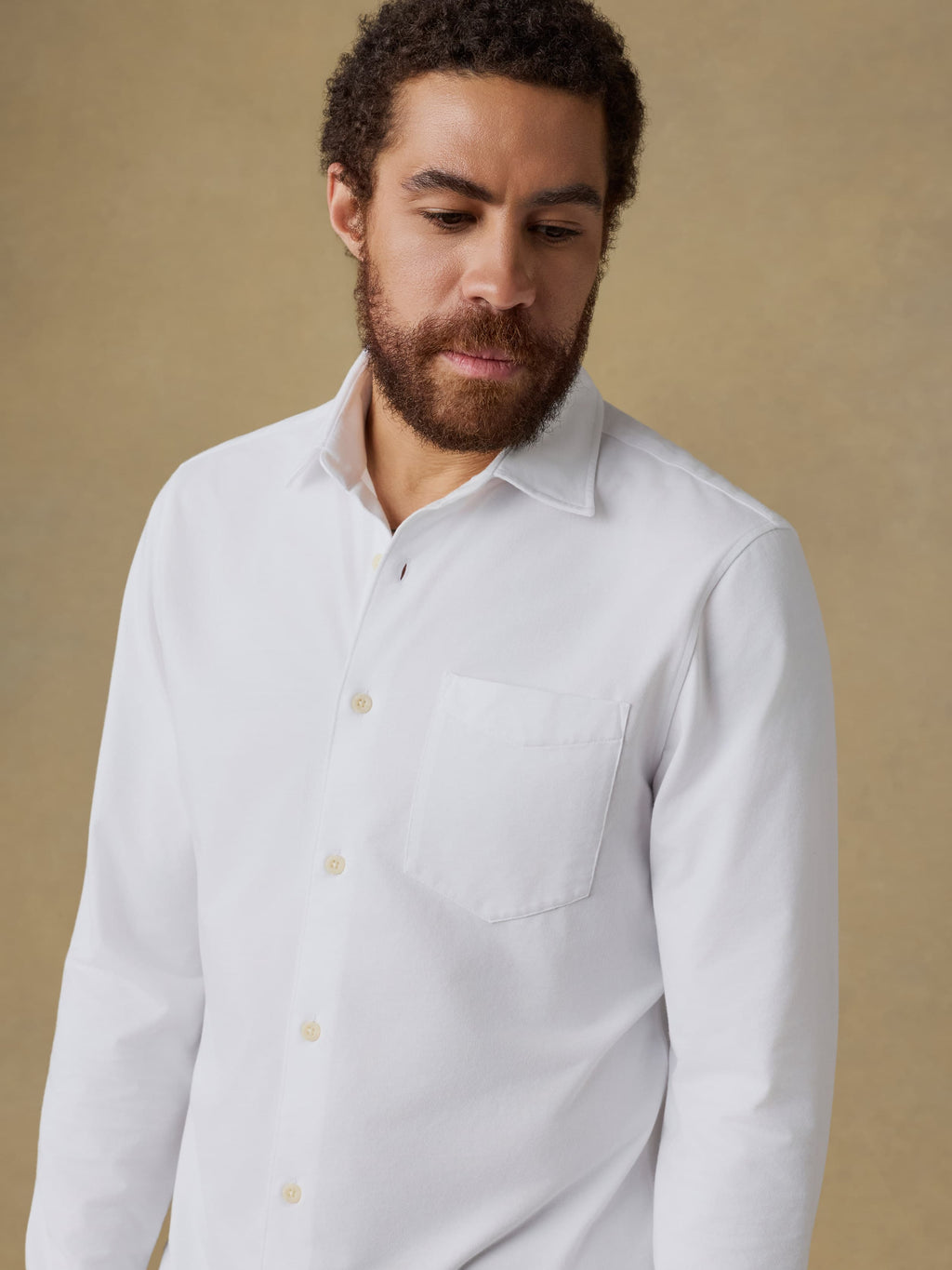 Costa Piqué Shirt - Pure White