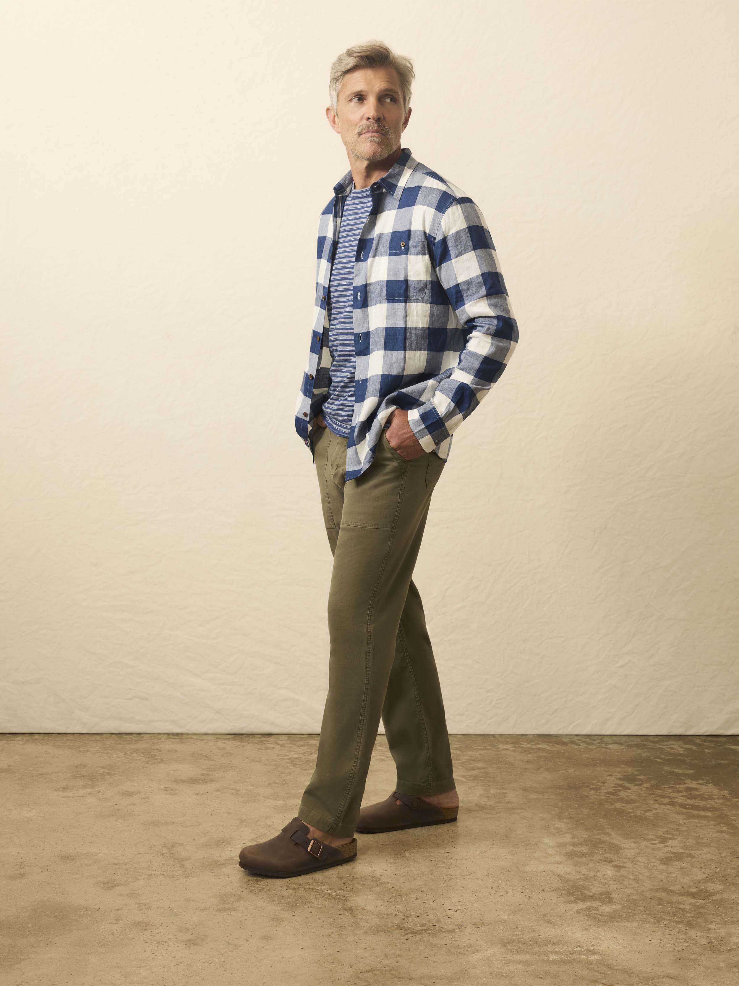 Long-Sleeve Breeze Shirt - Stormy River Buffalo