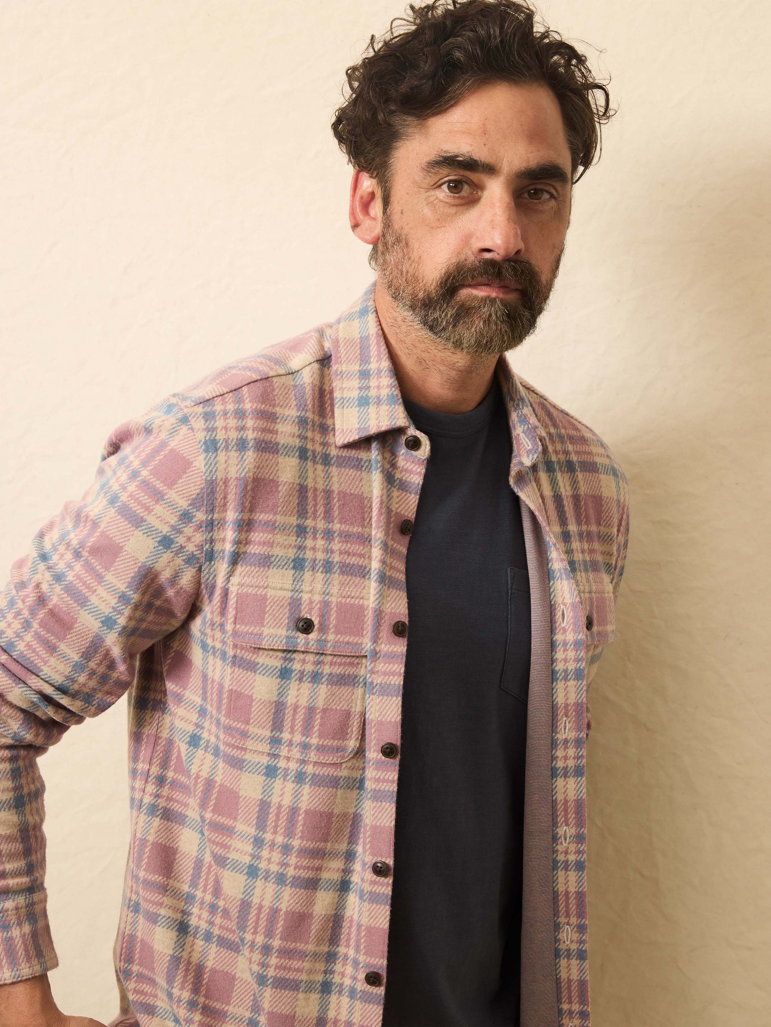 Legend™ Sweater Shirt - Cedar Shore Plaid