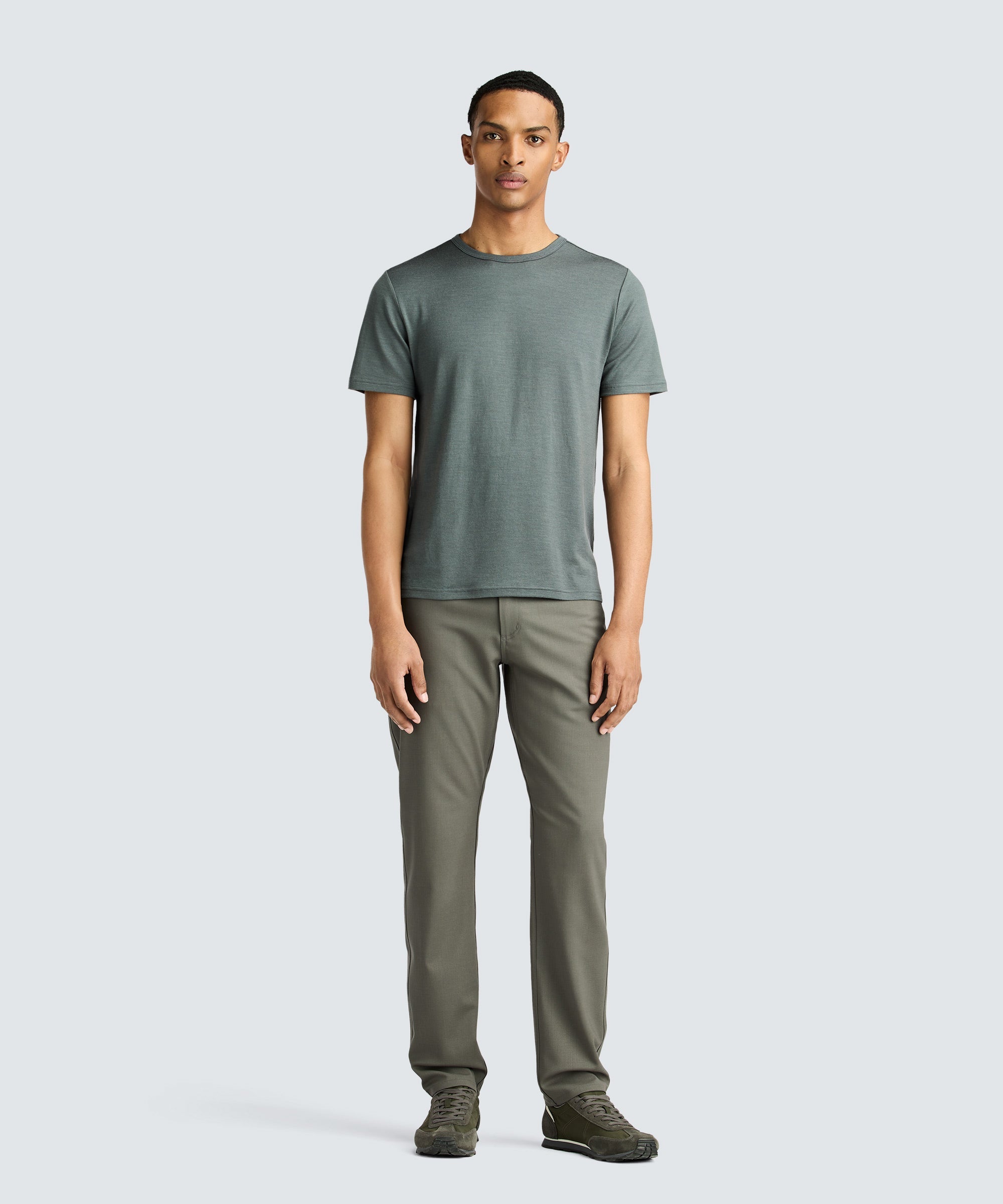 Men's Merino Crew Neck T-Shirt