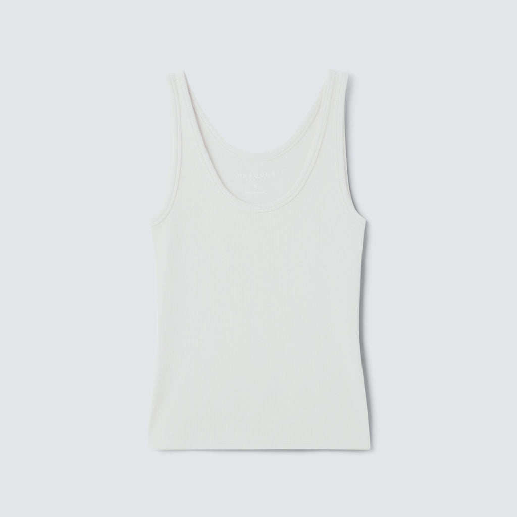 Women's Petite Merino Rib Scoop Neck Tank