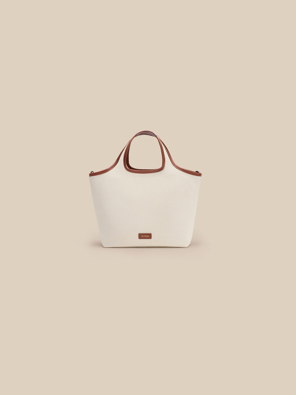 Cuyana For Faherty Canvas Mini System Tote - Natural