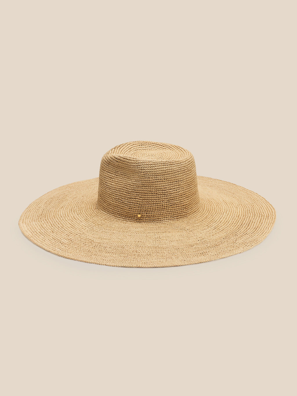 Cuyana For Faherty Beach Hat - Dark Natural