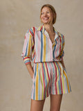 Coastal Poplin Boxer Short - Sunset Parade