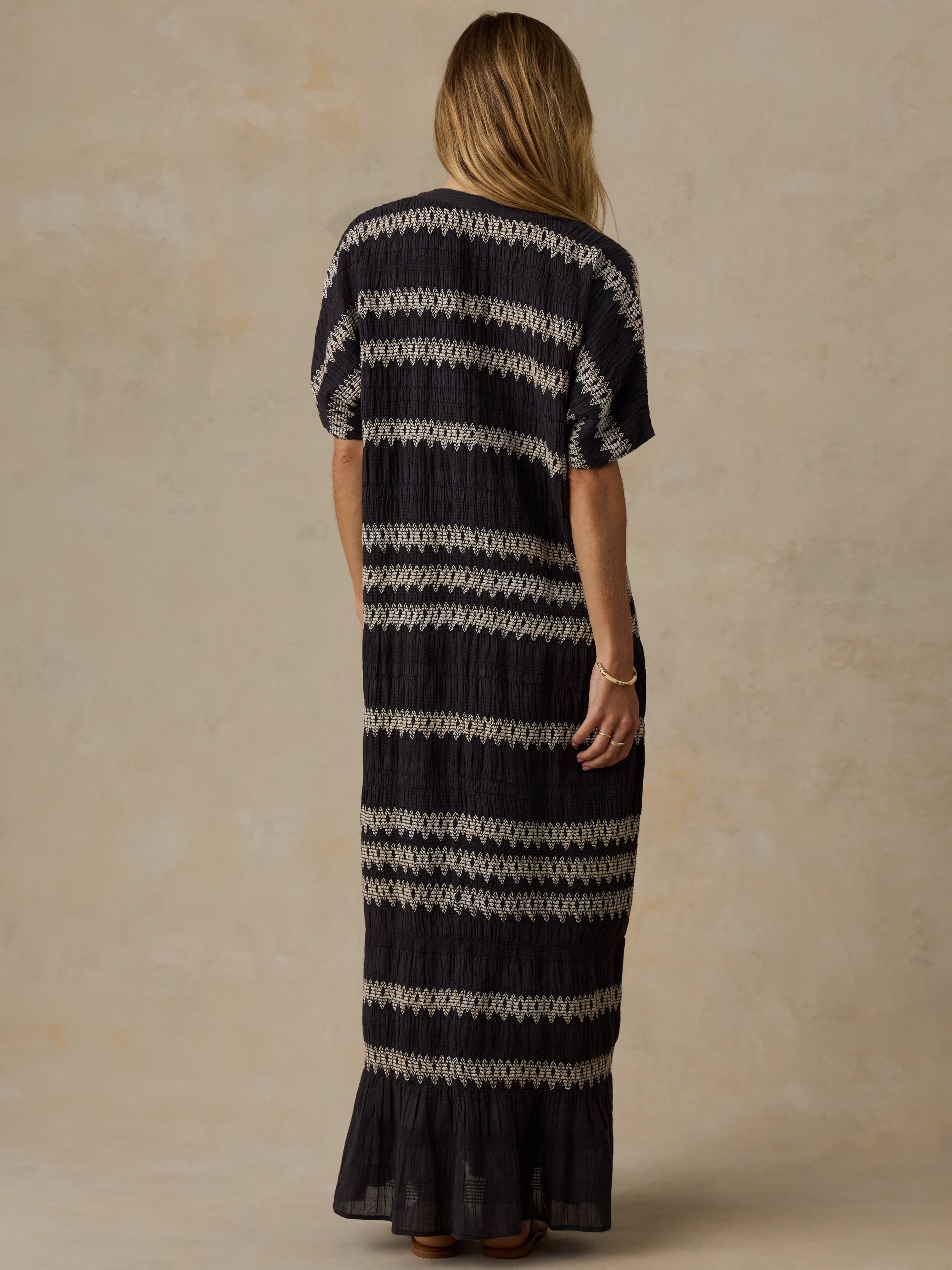 Selene Maxi Dress - Washed Black