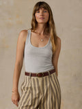 Featherweight Freestyle Tank - Light Grey Heather