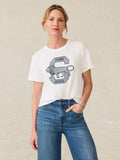 Penn State Sunwashed Essential Tee - White