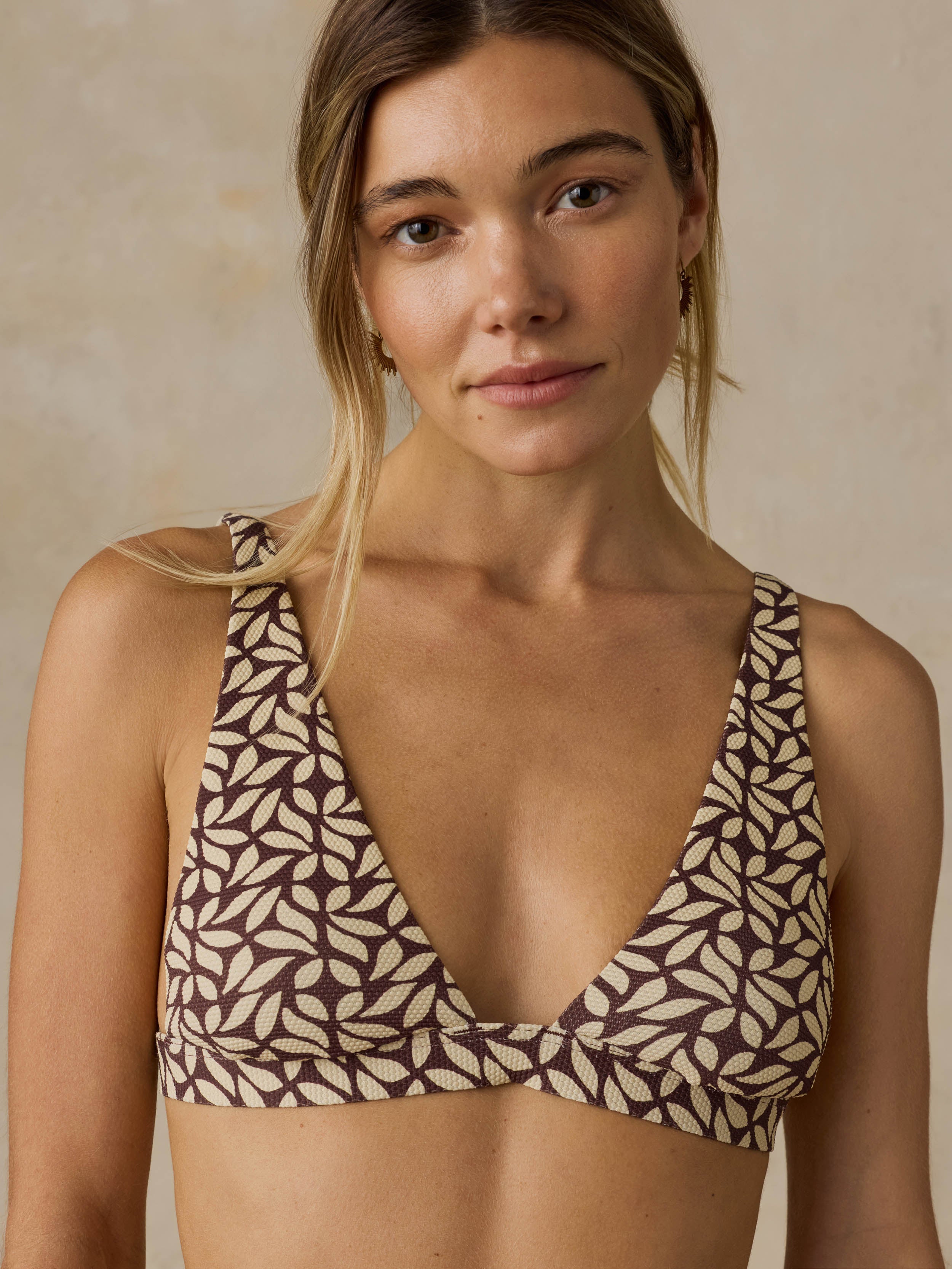 Summerset Top - Chocolate Petal