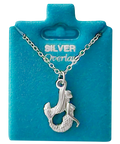 Made In USA Mermaid Necklace Available in Gold or Silver