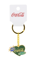 Coca-Cola Enamel Keychain
