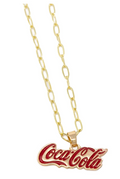 Coca-Cola Classic Logo Necklace