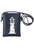 NAVY LIGHTHOUSE CROSS BODY BAG
