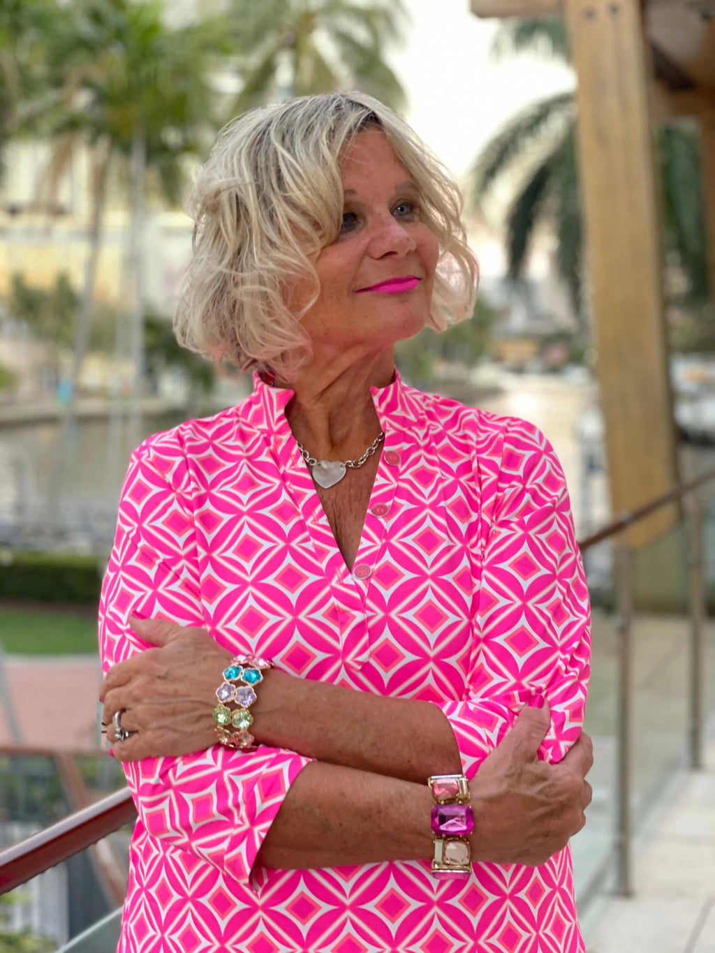 PINK DIAMONDS TUNIC