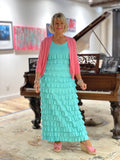 SEAFOAM CHA CHA MAXI DRESS
