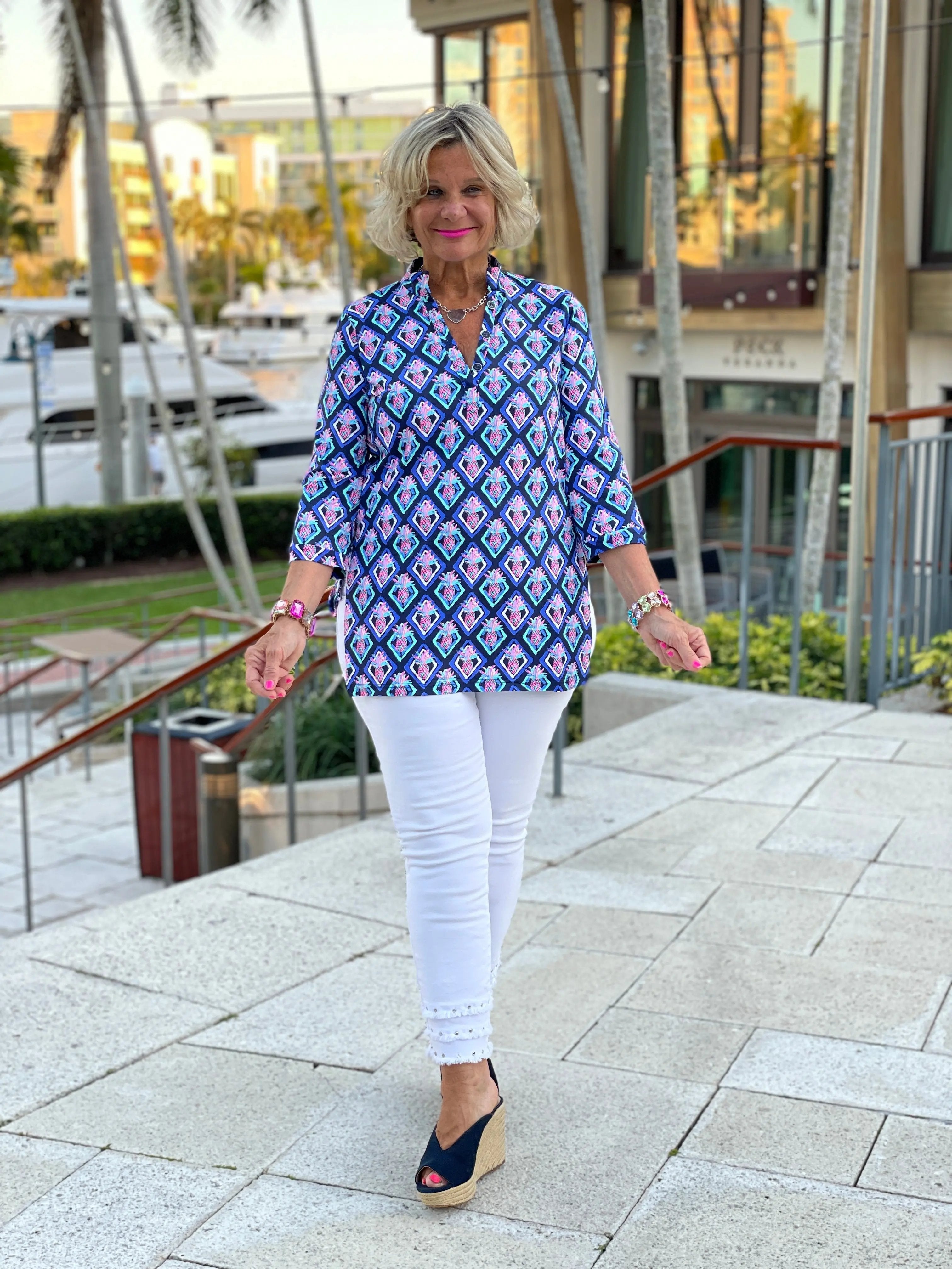 PINEAPPLE VACA TUNIC