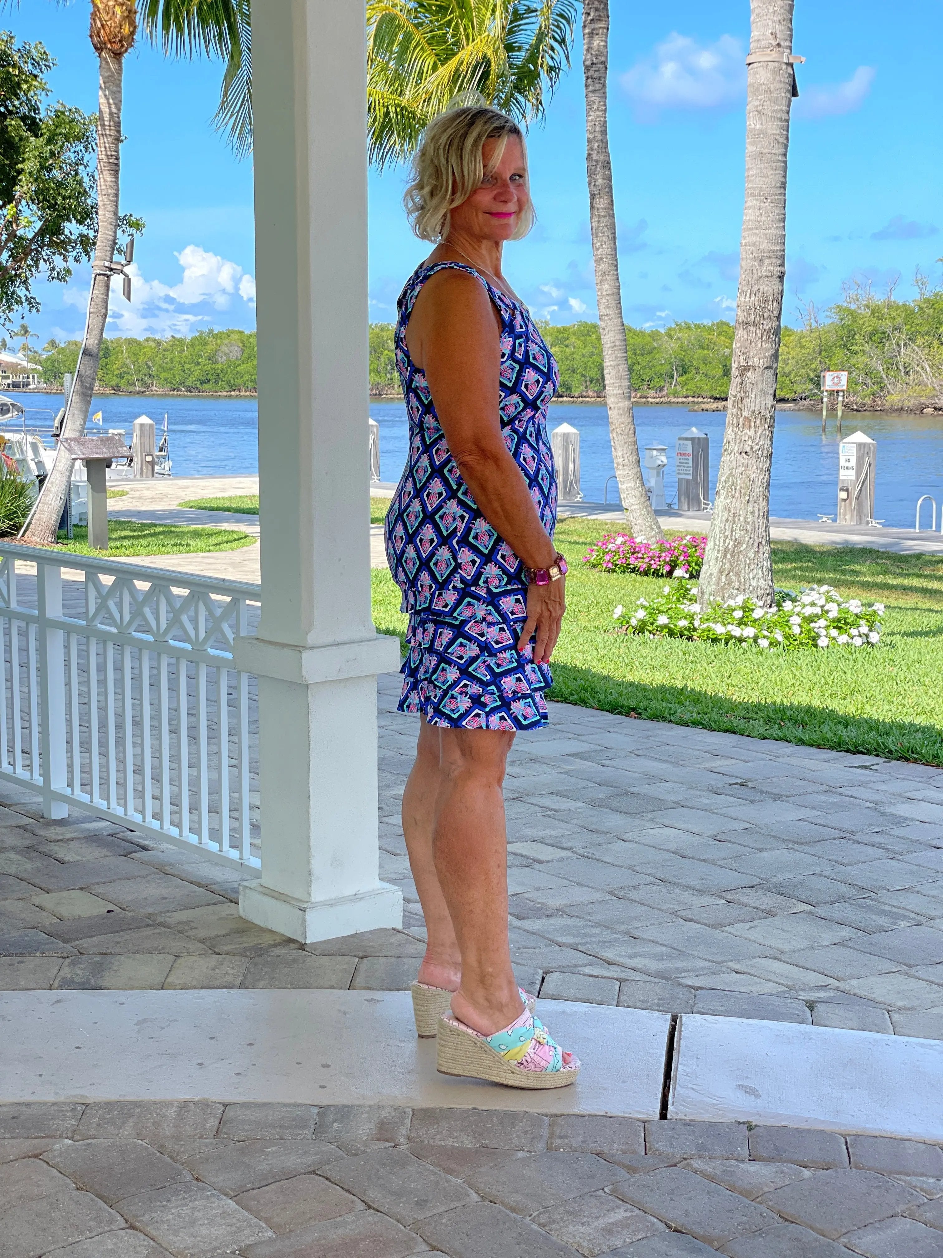 PINEAPPLE VACA  CHA CHA SKORT