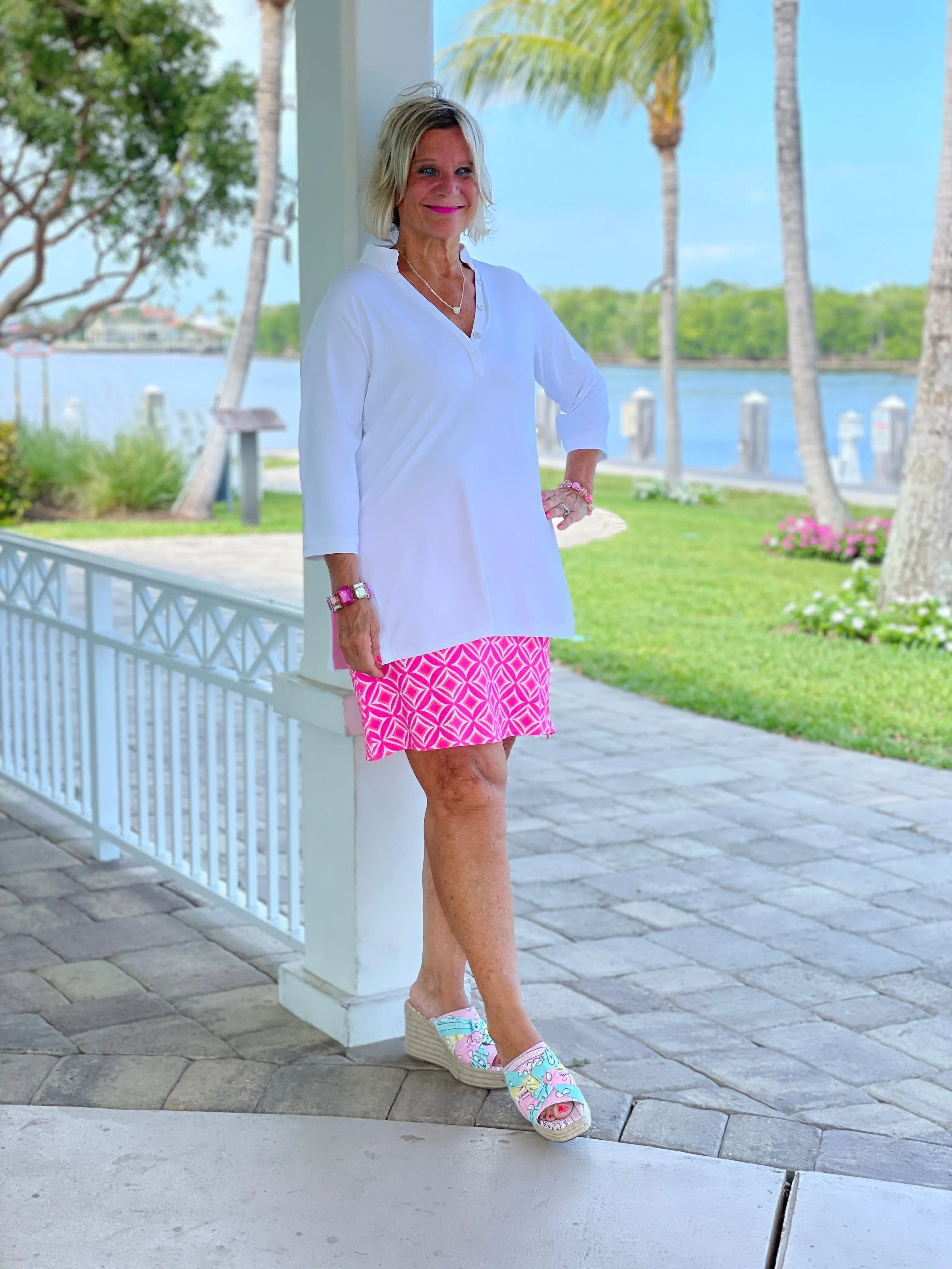 PINK DIAMONDS SKORT