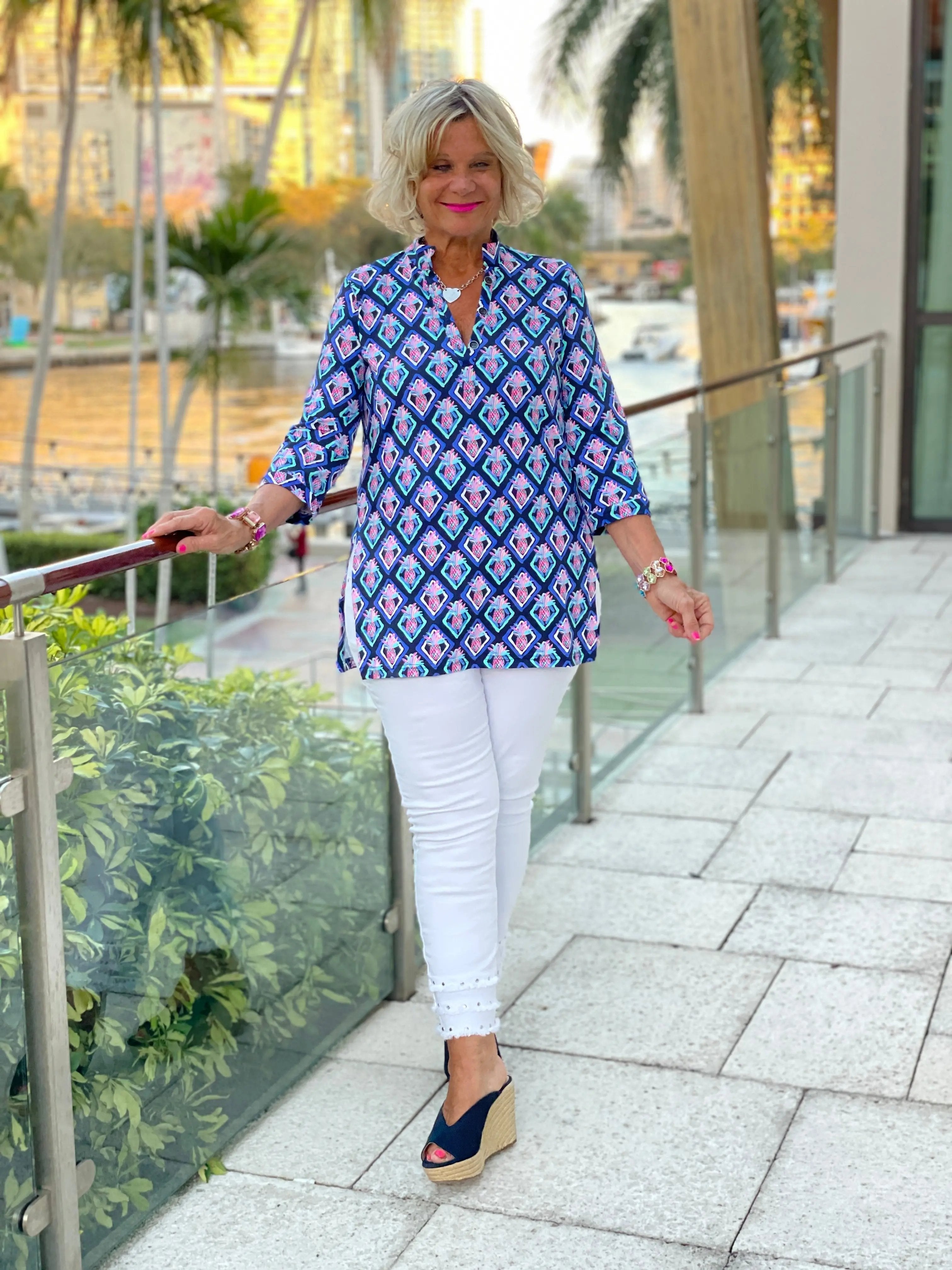 PINEAPPLE VACA TUNIC