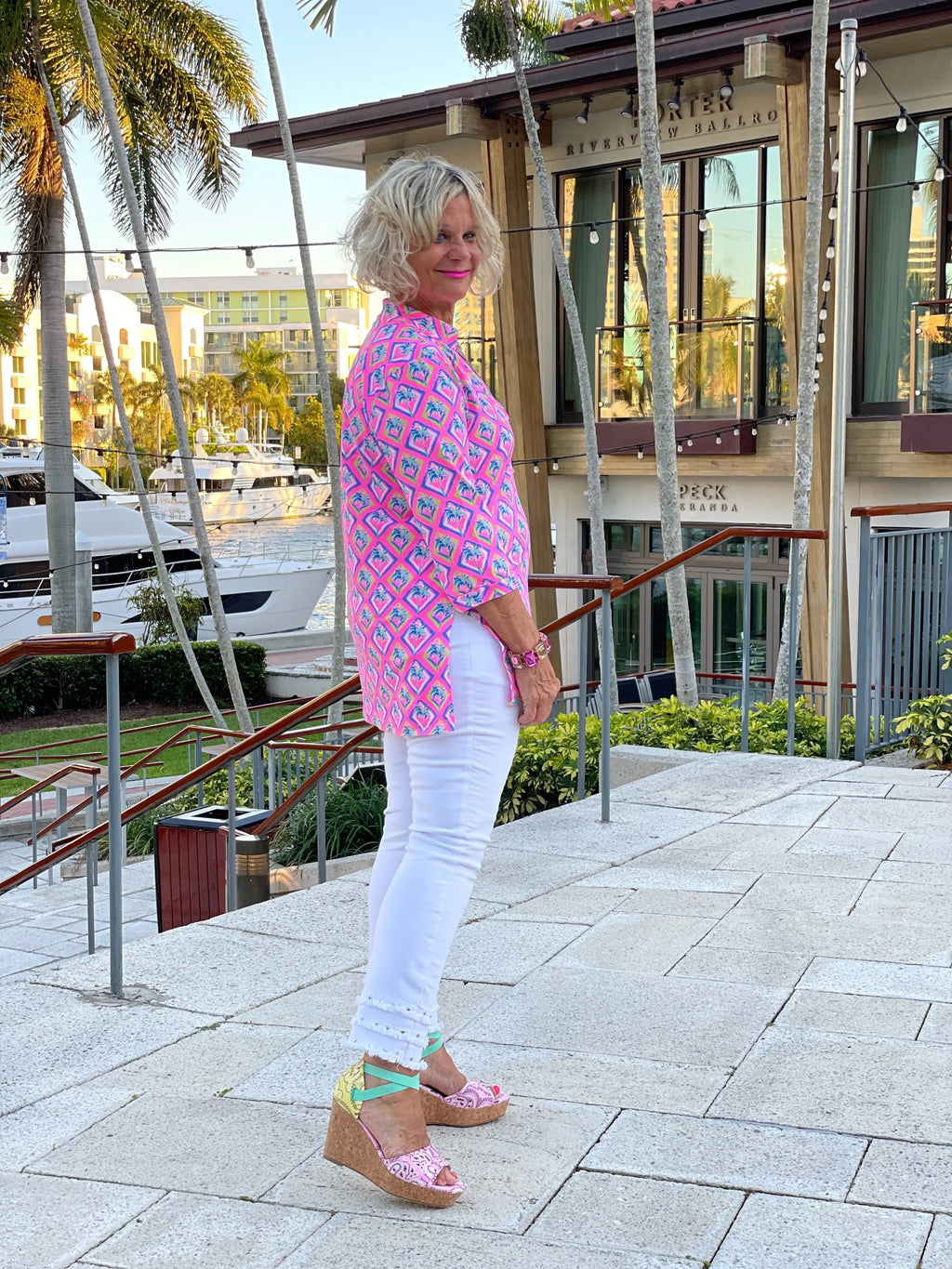 PALM TREE SIESTA TUNIC