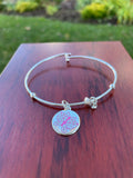 PINK BUTTERFLY BRACELET