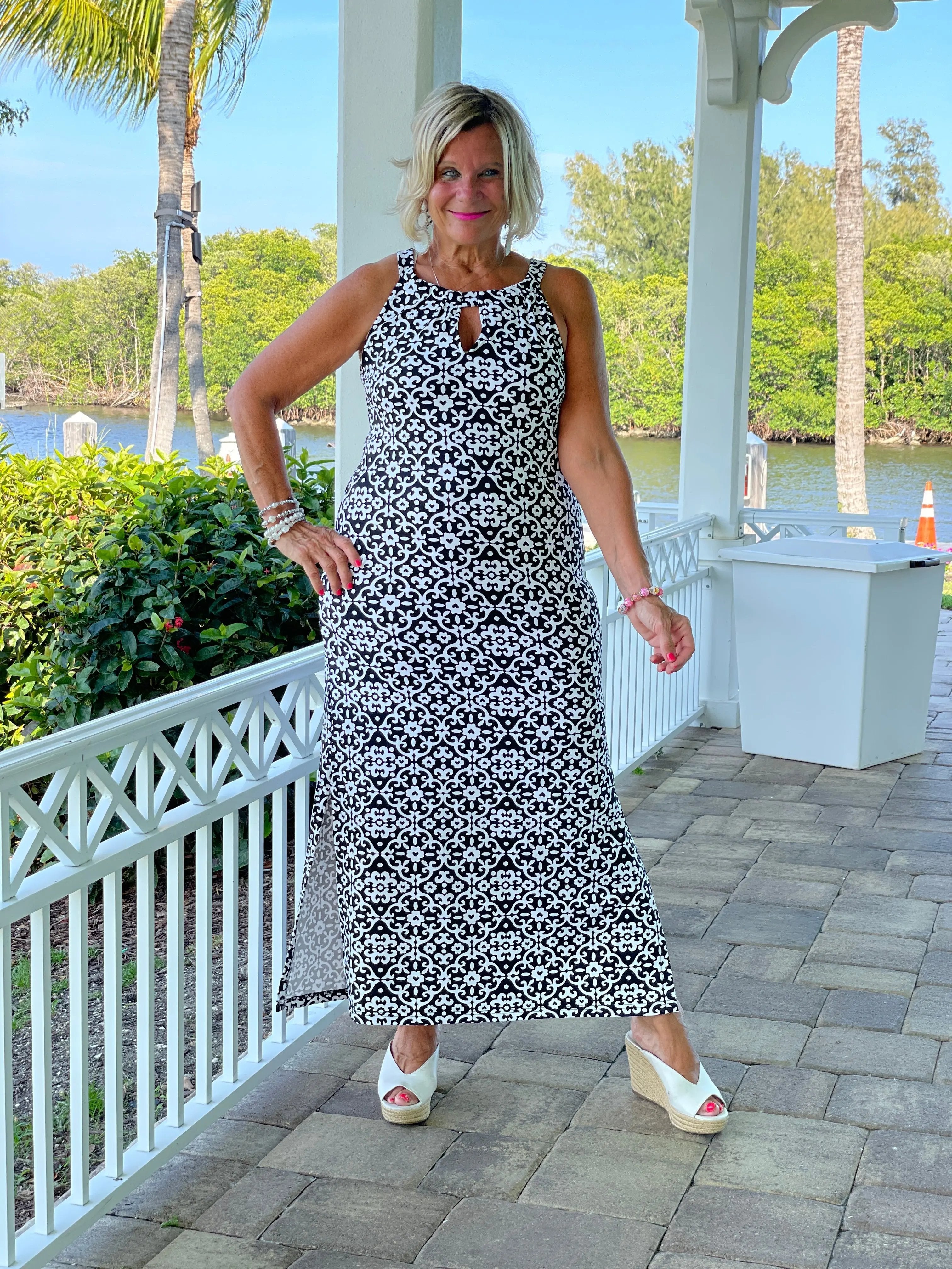 NAPLES DAY KEYHOLE MAXI