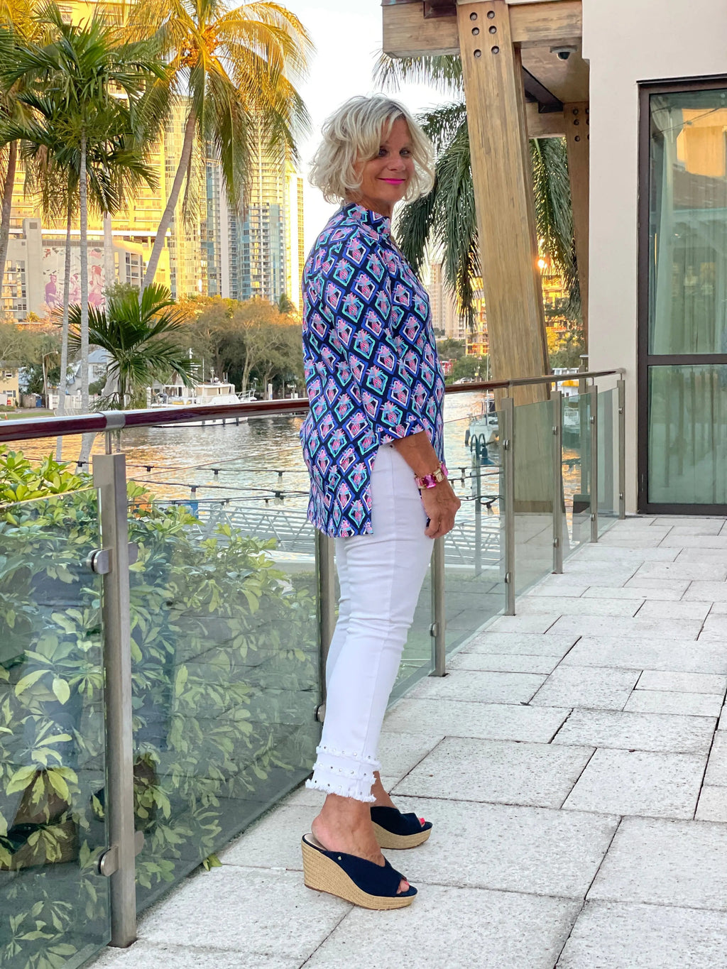 PINEAPPLE VACA TUNIC