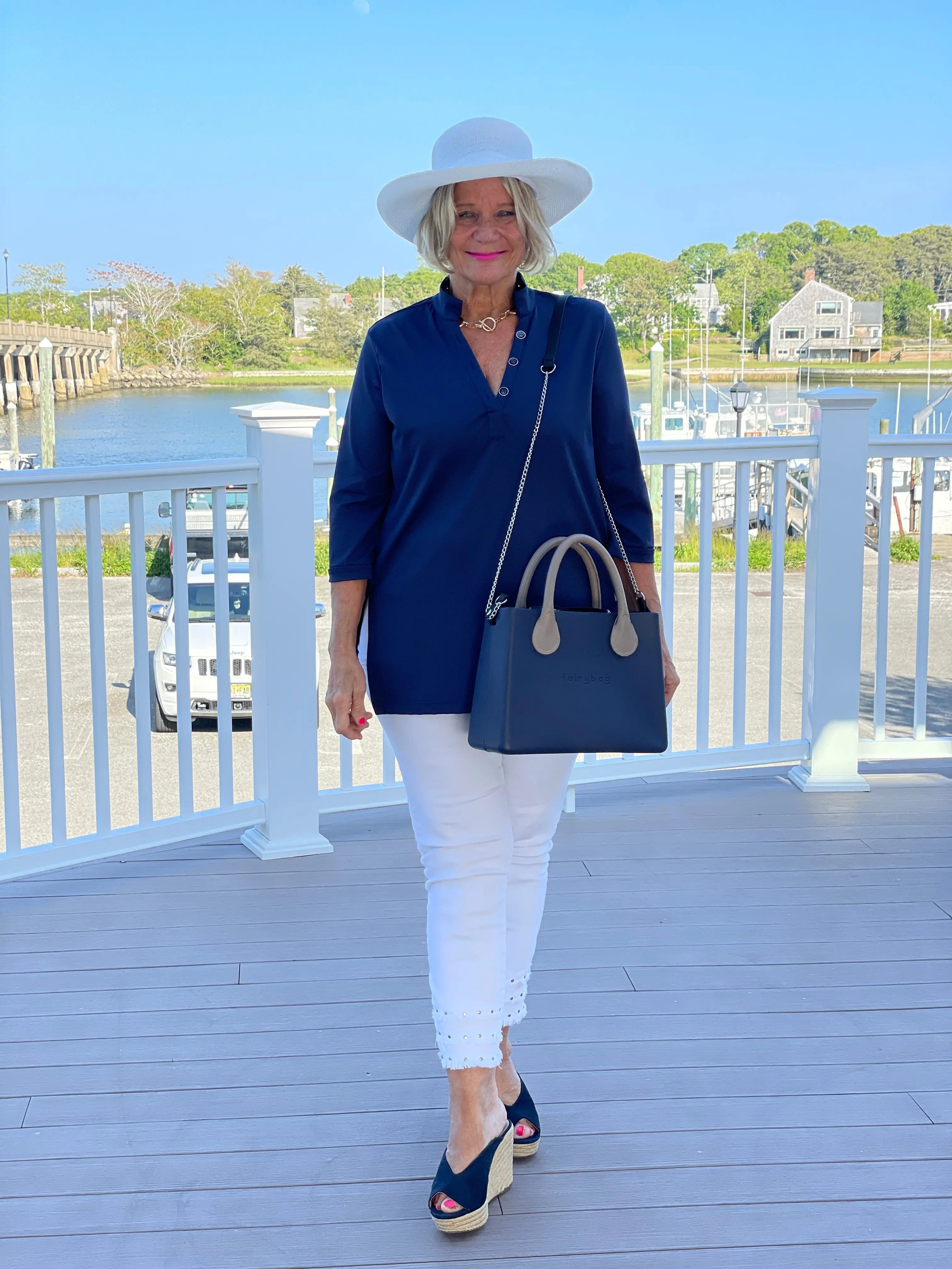 NAVY TUNIC