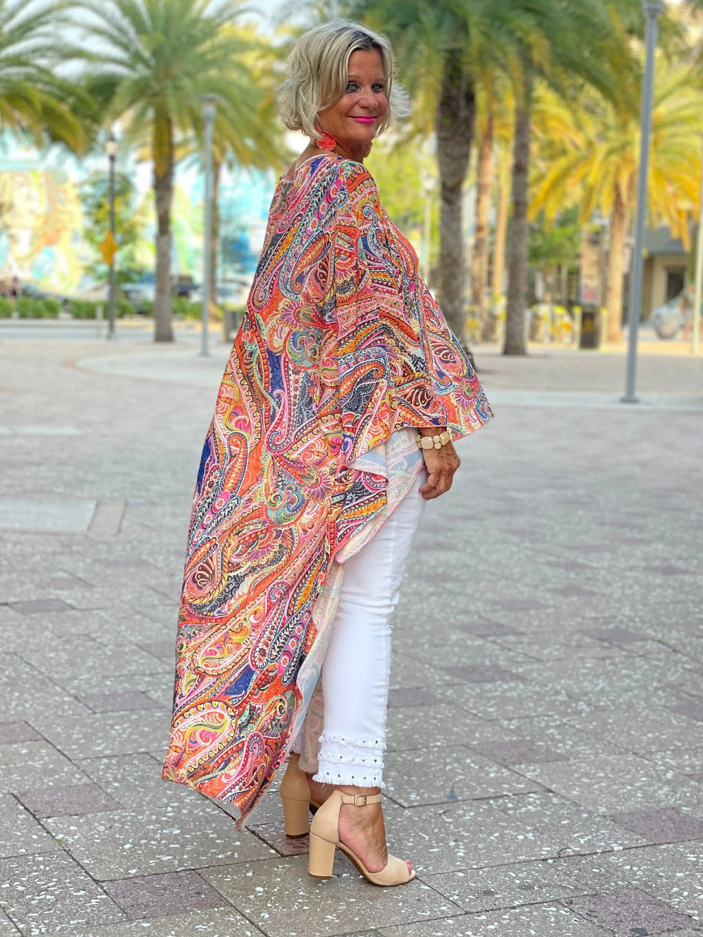 PAISLEY SPALSH TUNIC