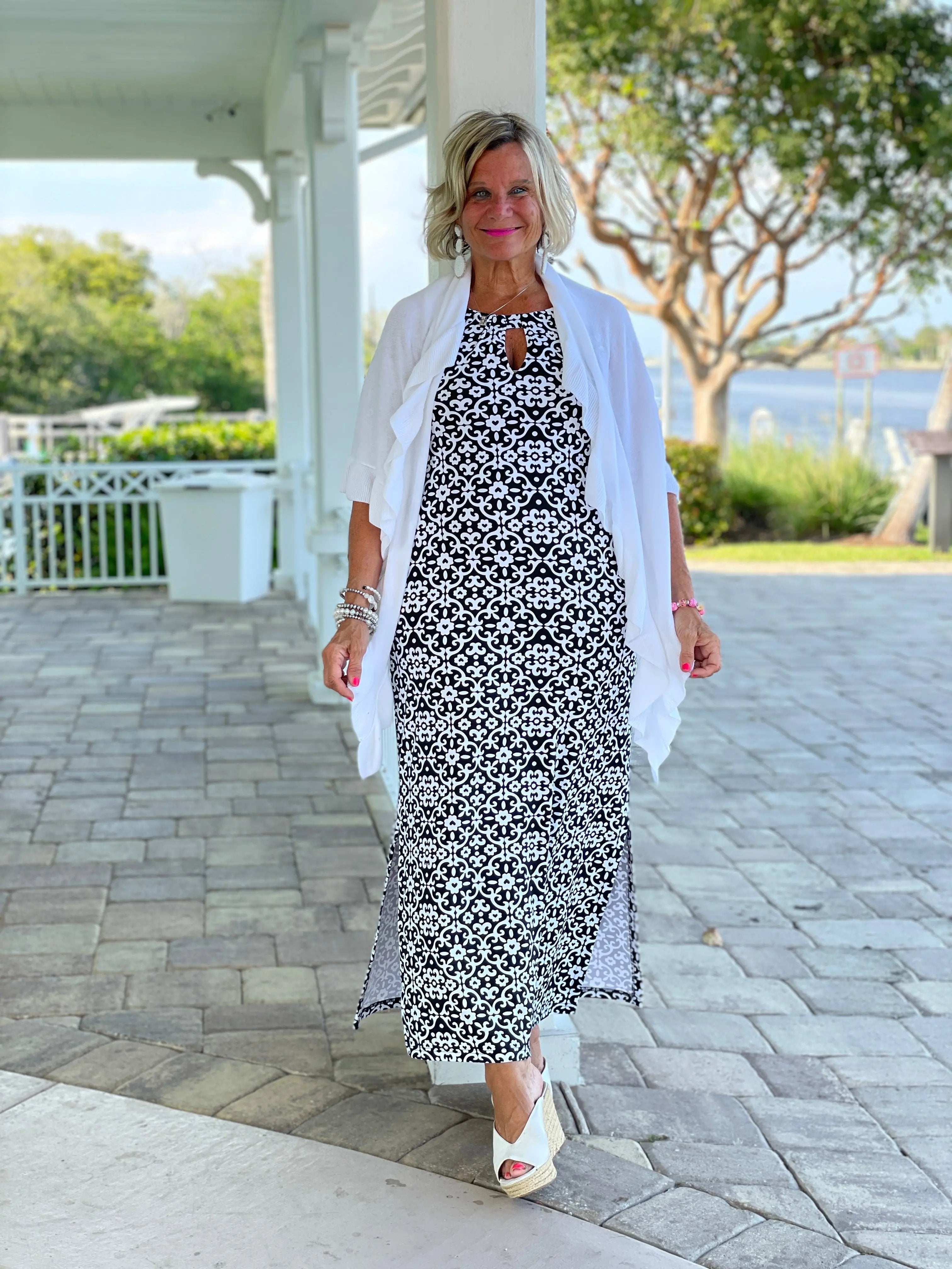NAPLES DAY KEYHOLE MAXI