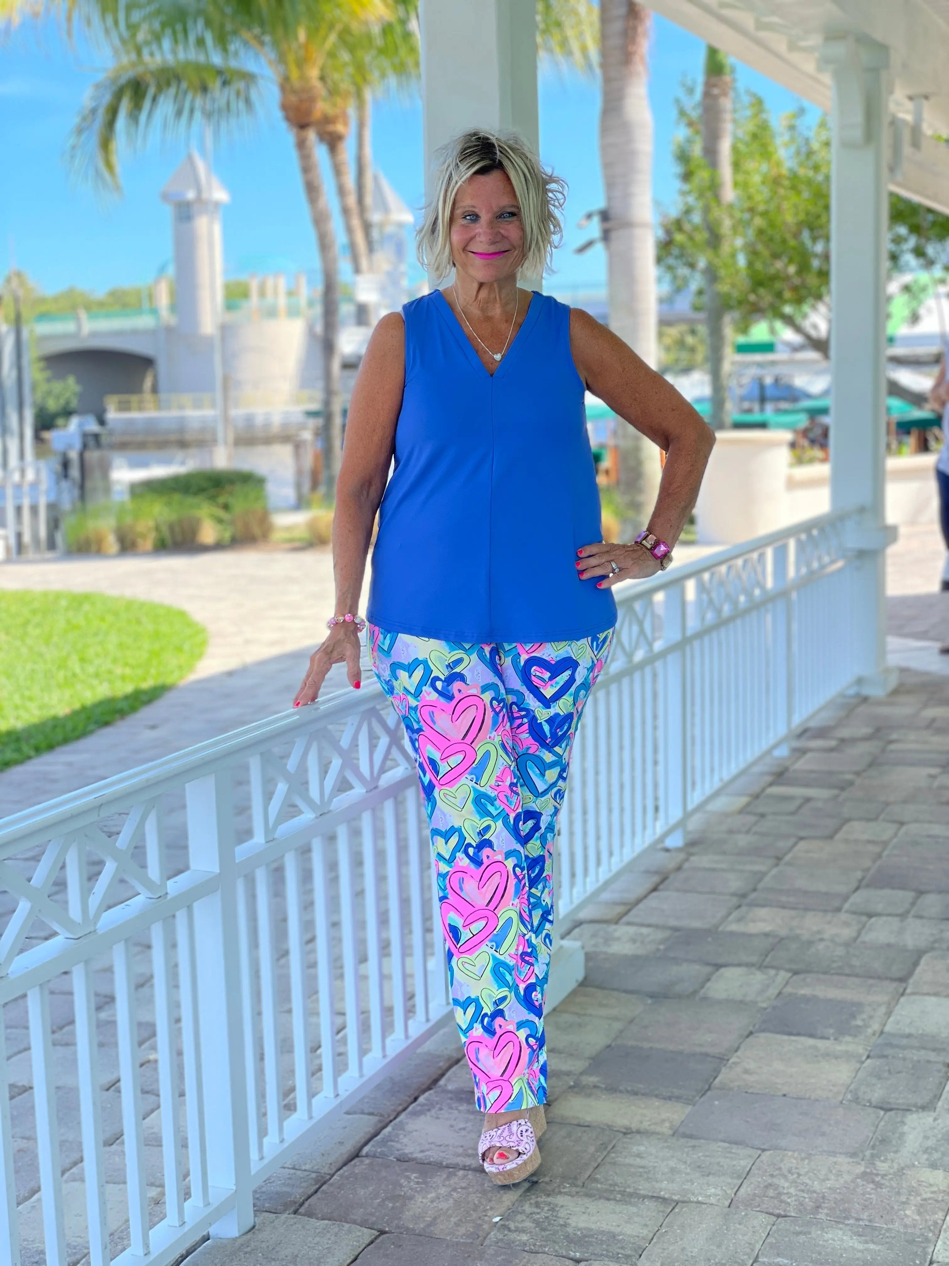SECRET LOVE HEART PALAZZO
