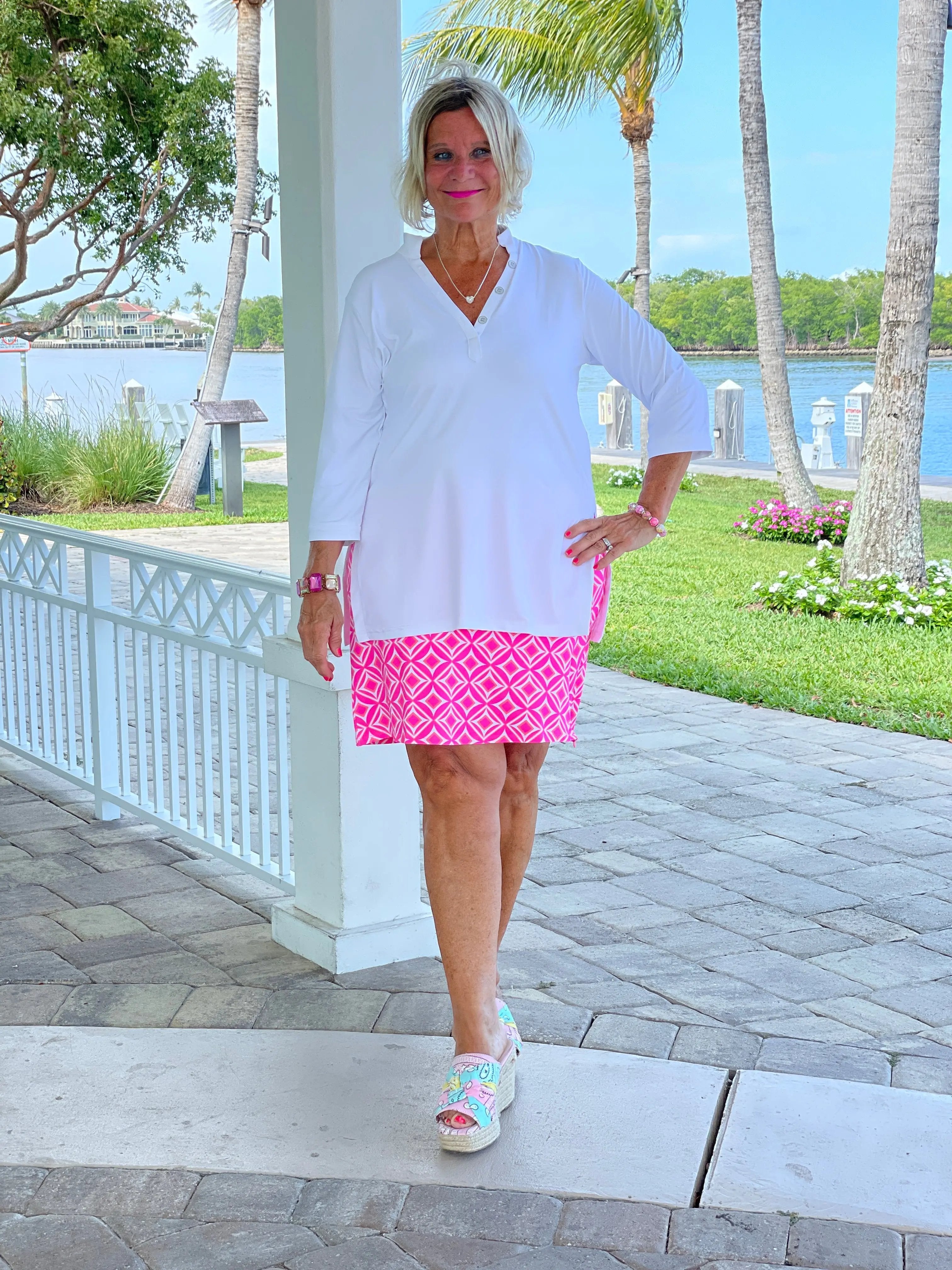 PINK DIAMONDS SKORT